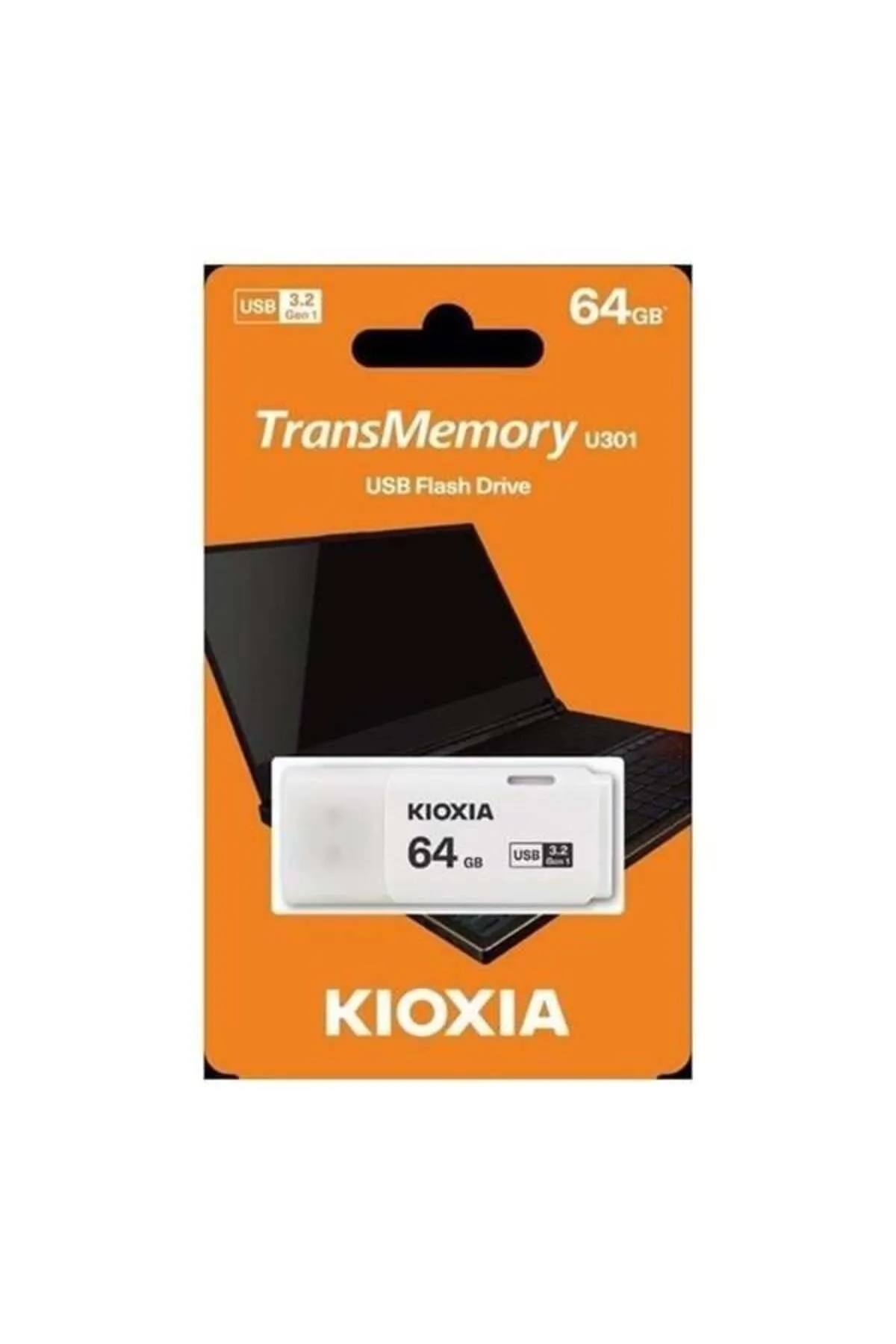 Kioxia 64gb Usb 3.2 U301 Lu301w064gg4 Beyaz Taşınabilir Bellek