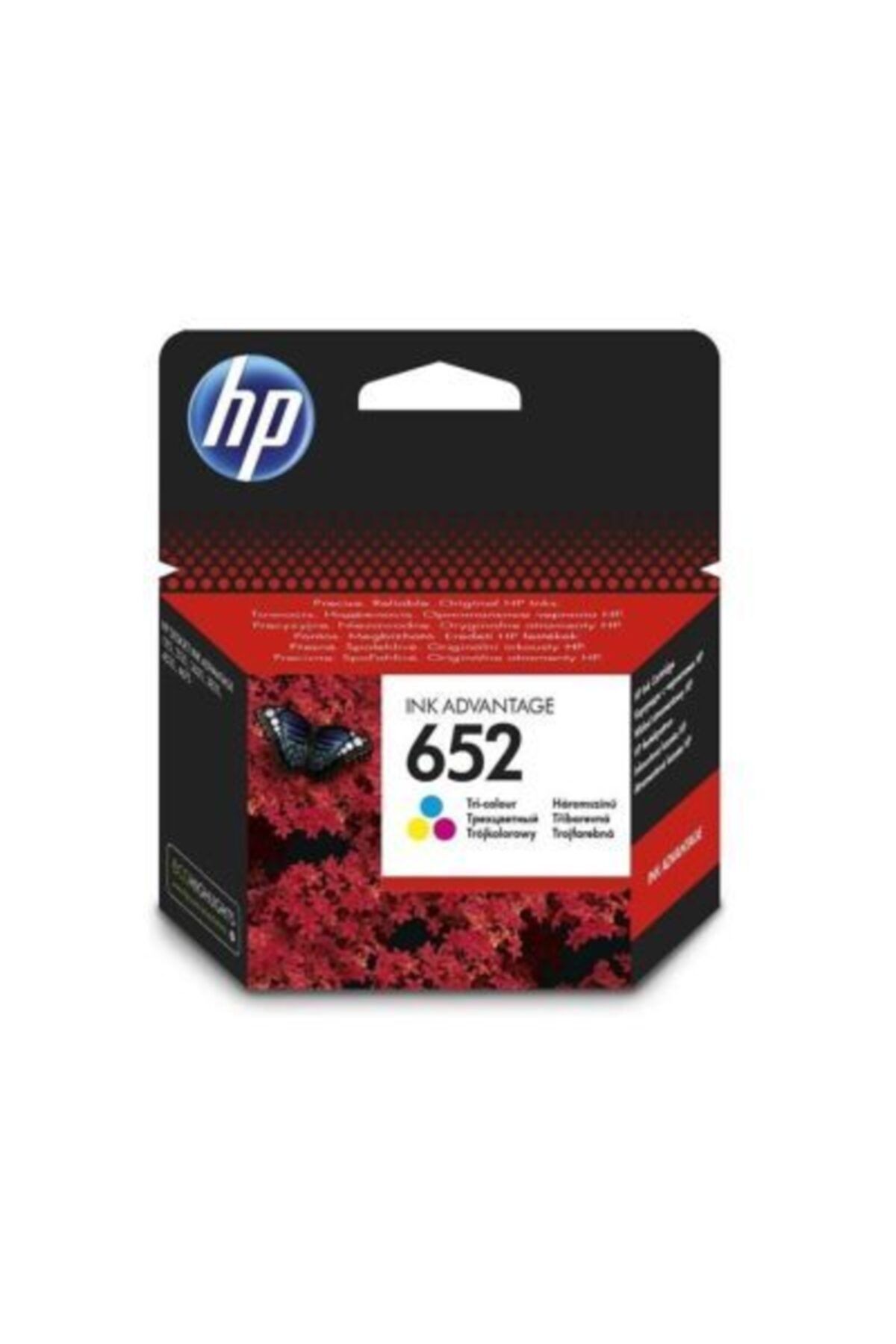 HP 652 Üç Renkli Kartuş F6v24ae