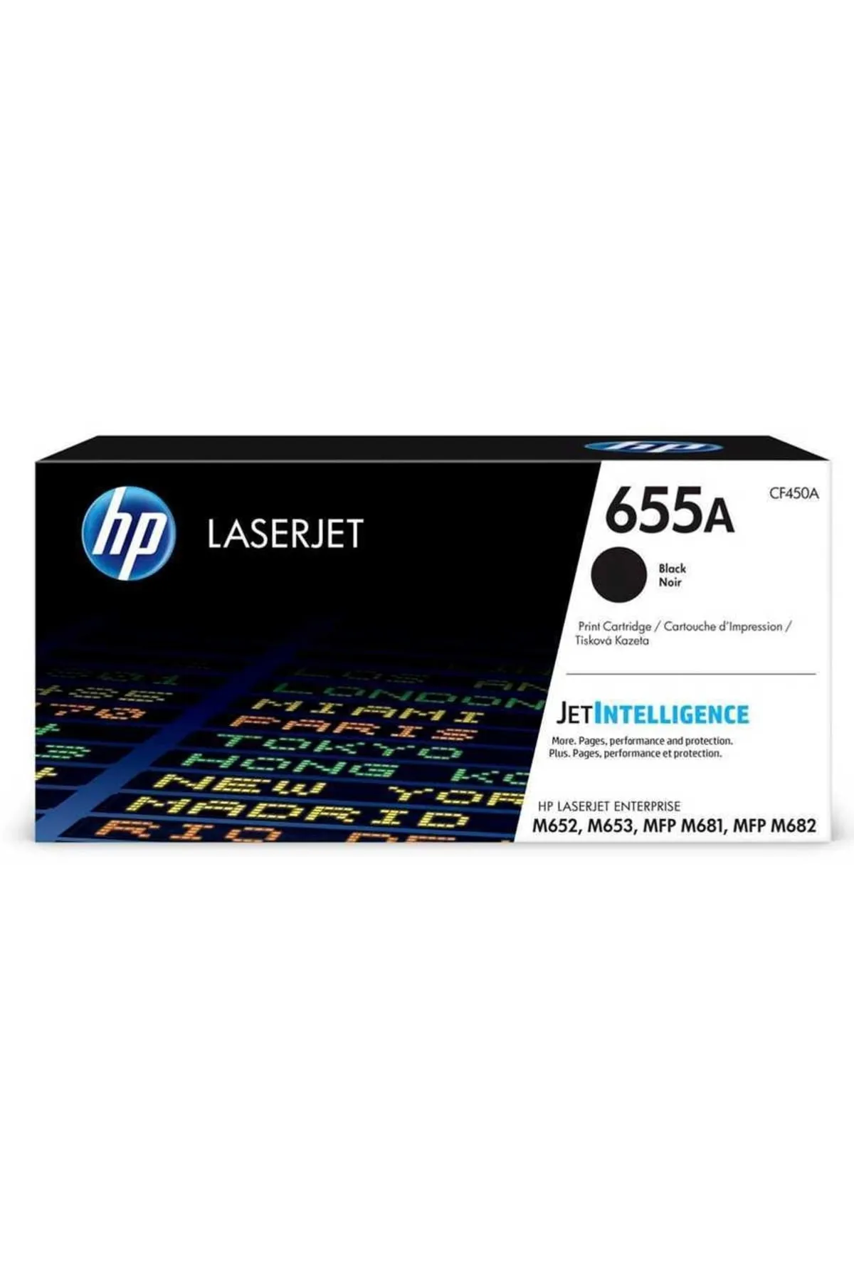 HP (655a) Cf450a Siyah Orjinal Toner M652dn