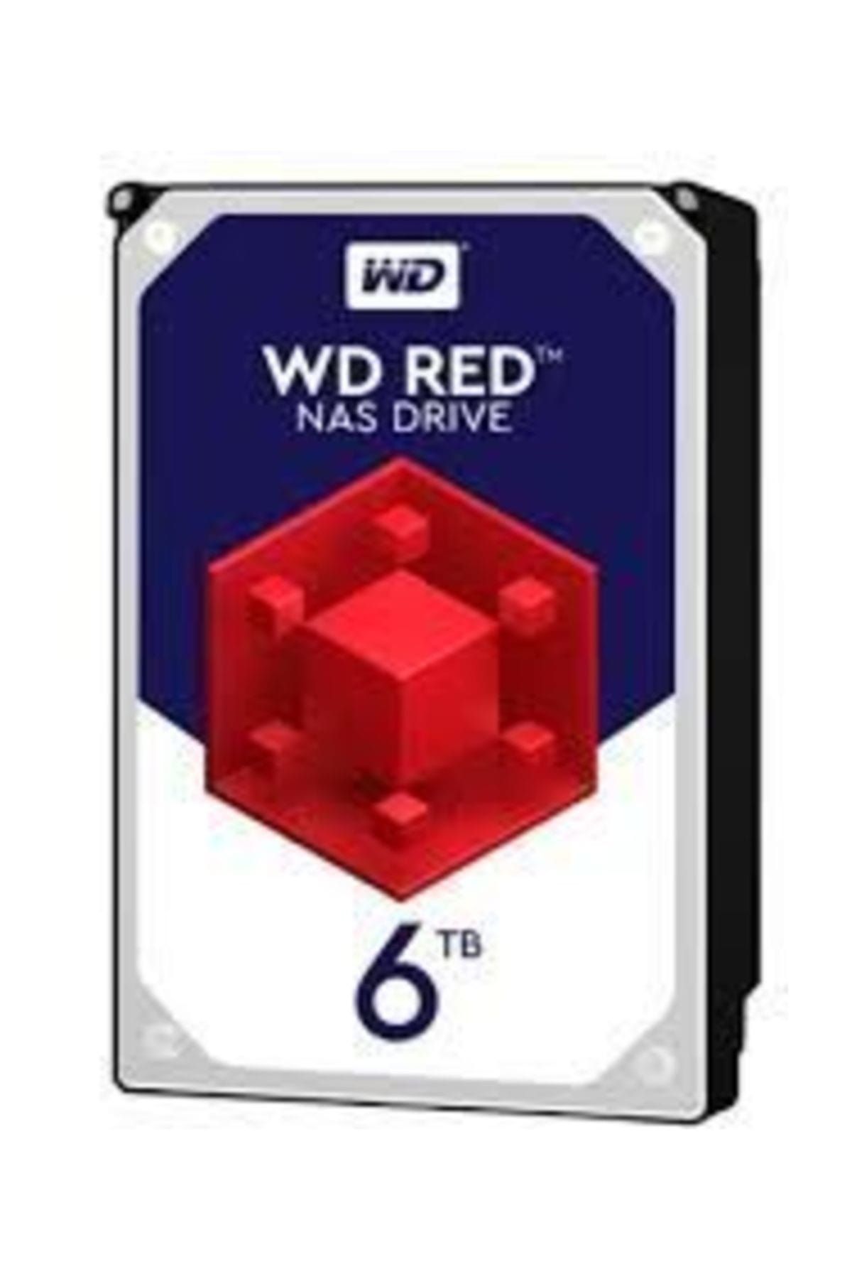 WD 6TB 3.5" 5400RPM 64MB Sata3 Red Nas Dahili HardDisk WD60EFAX