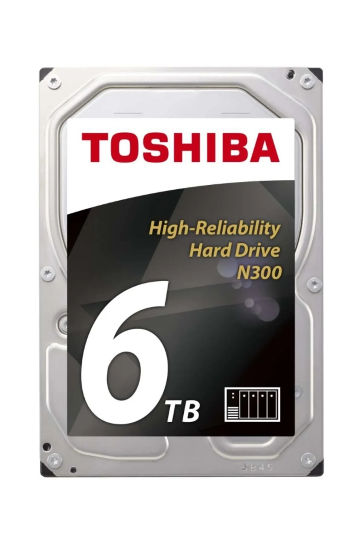 Toshiba 6tb Hdwg460uzsva N300 7200rpm 3.5" 128mb Cache Sata 3 Nas Disk Hdwg460uzsva Harddisk