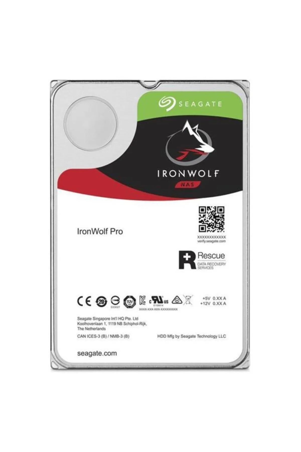 Seagate 6tb Ironwolf Pro 3.5 7200rpm 256mb Sata 3 St6000ne000 Harddisk