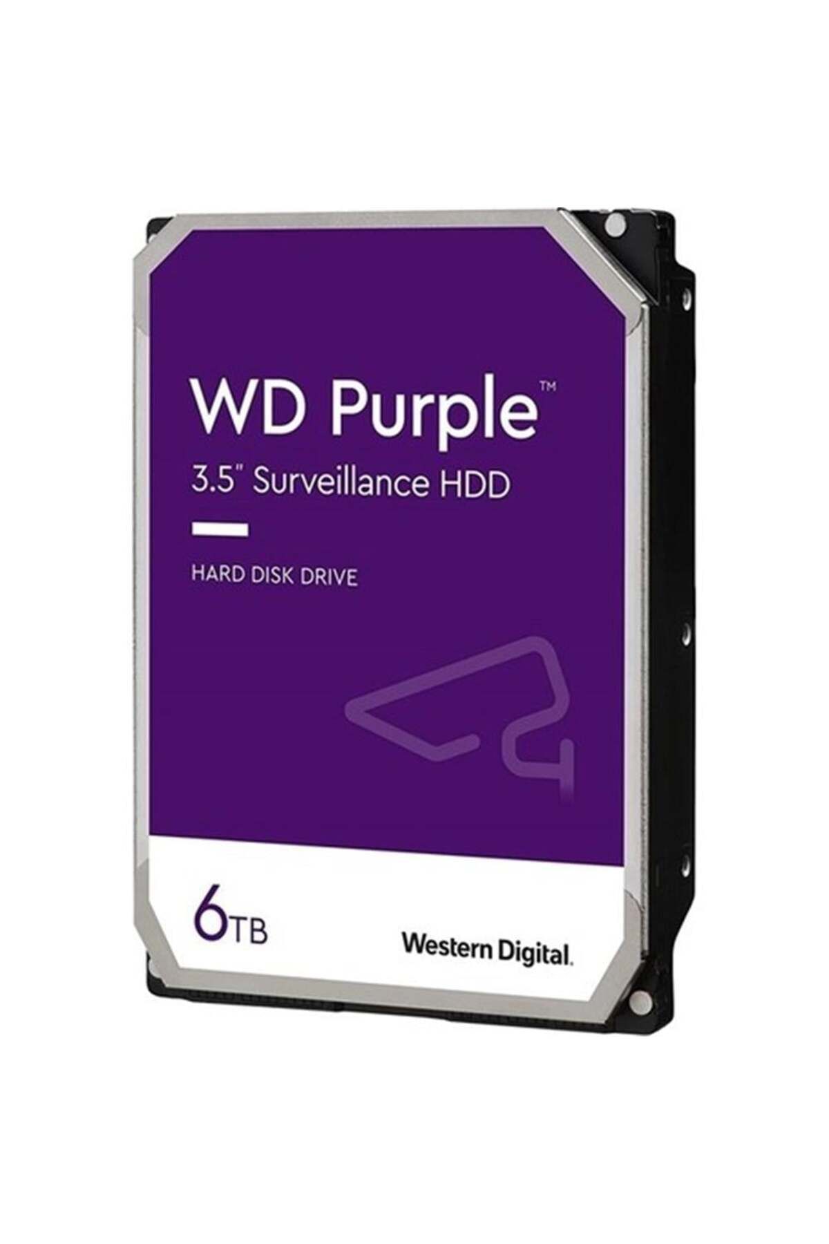 WD 6tb Purple 3.5" 256mb Sata 6gb/s 7/24 Wd63purz