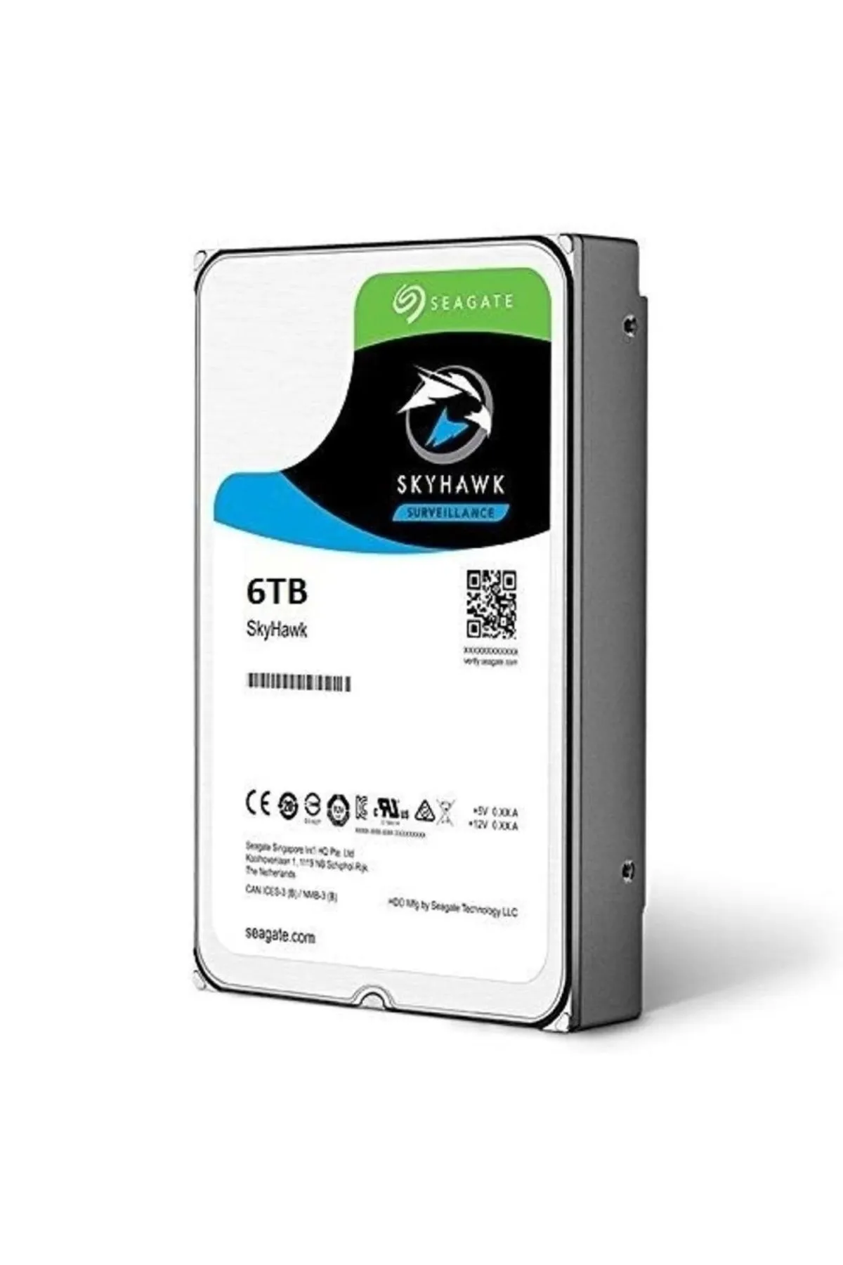 Seagate 6tb Skyhawk 3,5" 256mb 7200 St6000vx0023 Harddisk (İTHALAT)