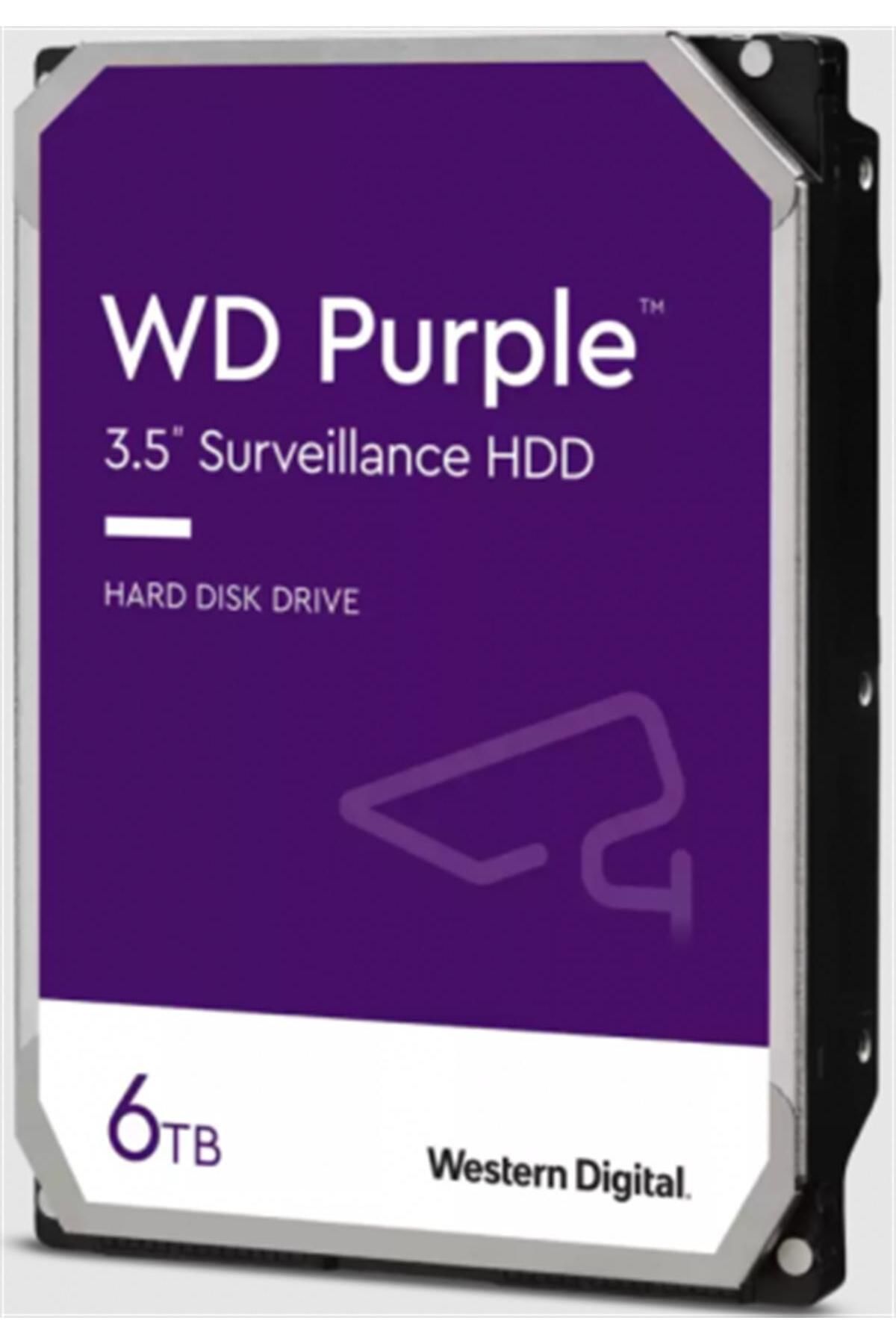 WESTERN DIGITAL 6TB WD Purple SATA 6Gb/s 256MB DV 7x24 WD64PURZ