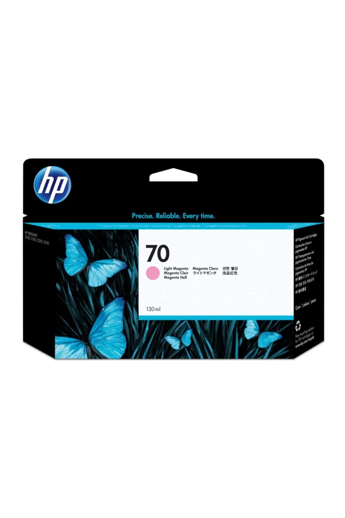 HP 70 Lıght Magenta Kartuş / 130 Ml (c9455a)