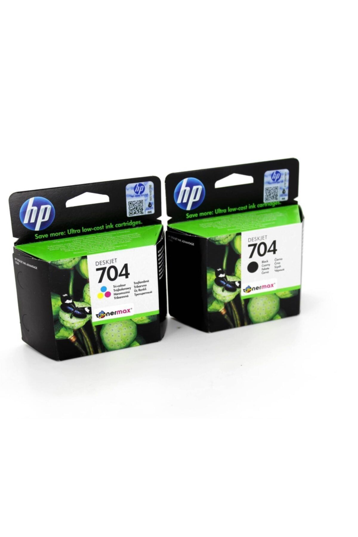 HP 704 Cn692a / Cn693a / Orjinal Siyah Ve Renkli Kartuş