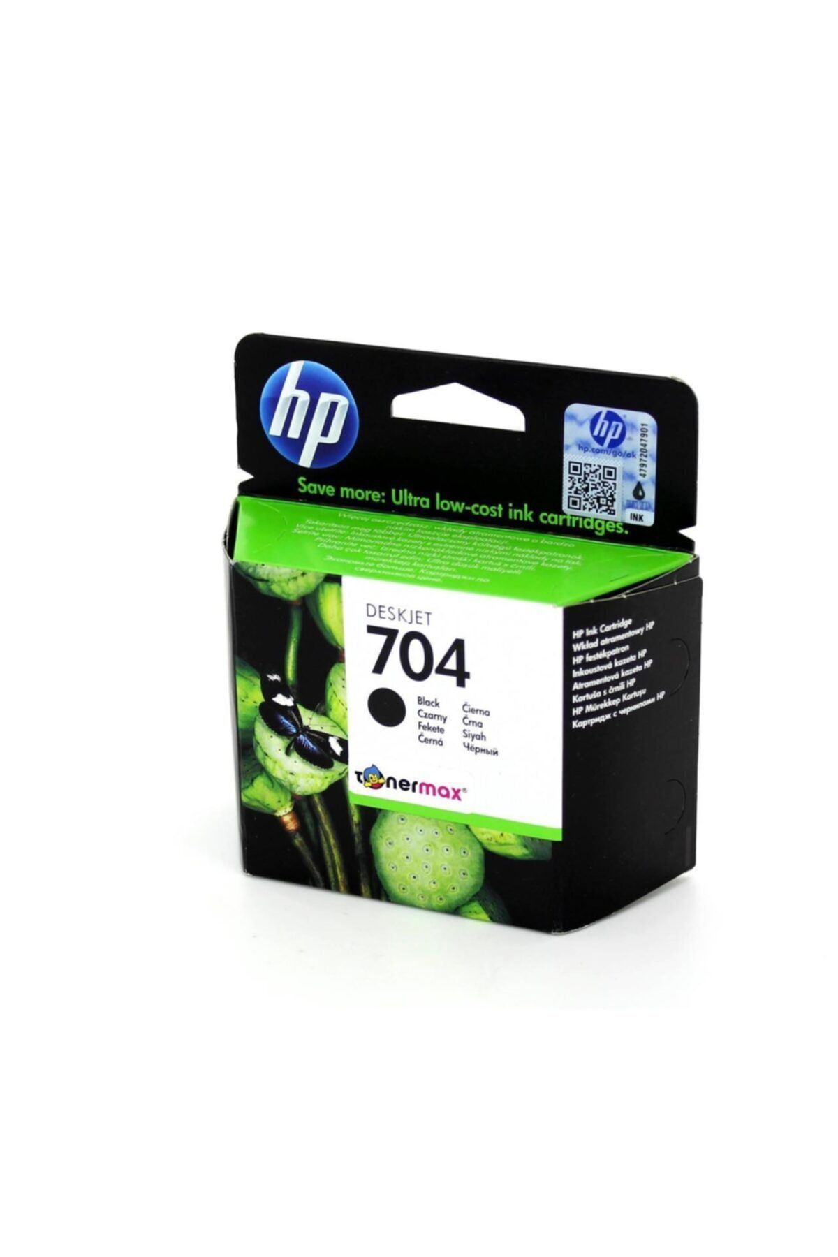 HP 704 Cn692a / Deskjet 2060 / K110a / J510 Siyah Orjinal Kartuş