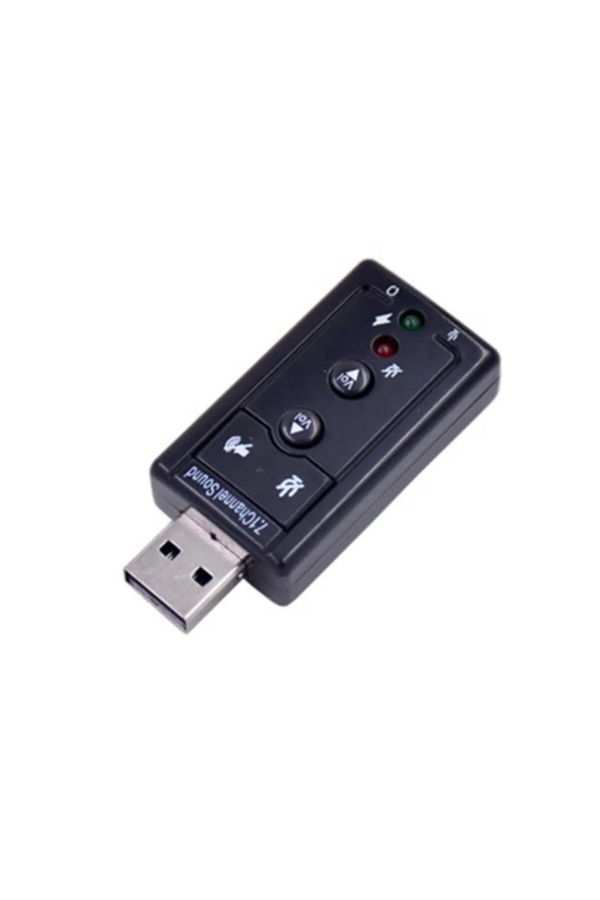 virtual 7.1 Usb Ses Kartı Harici Ses Kartı Siyah