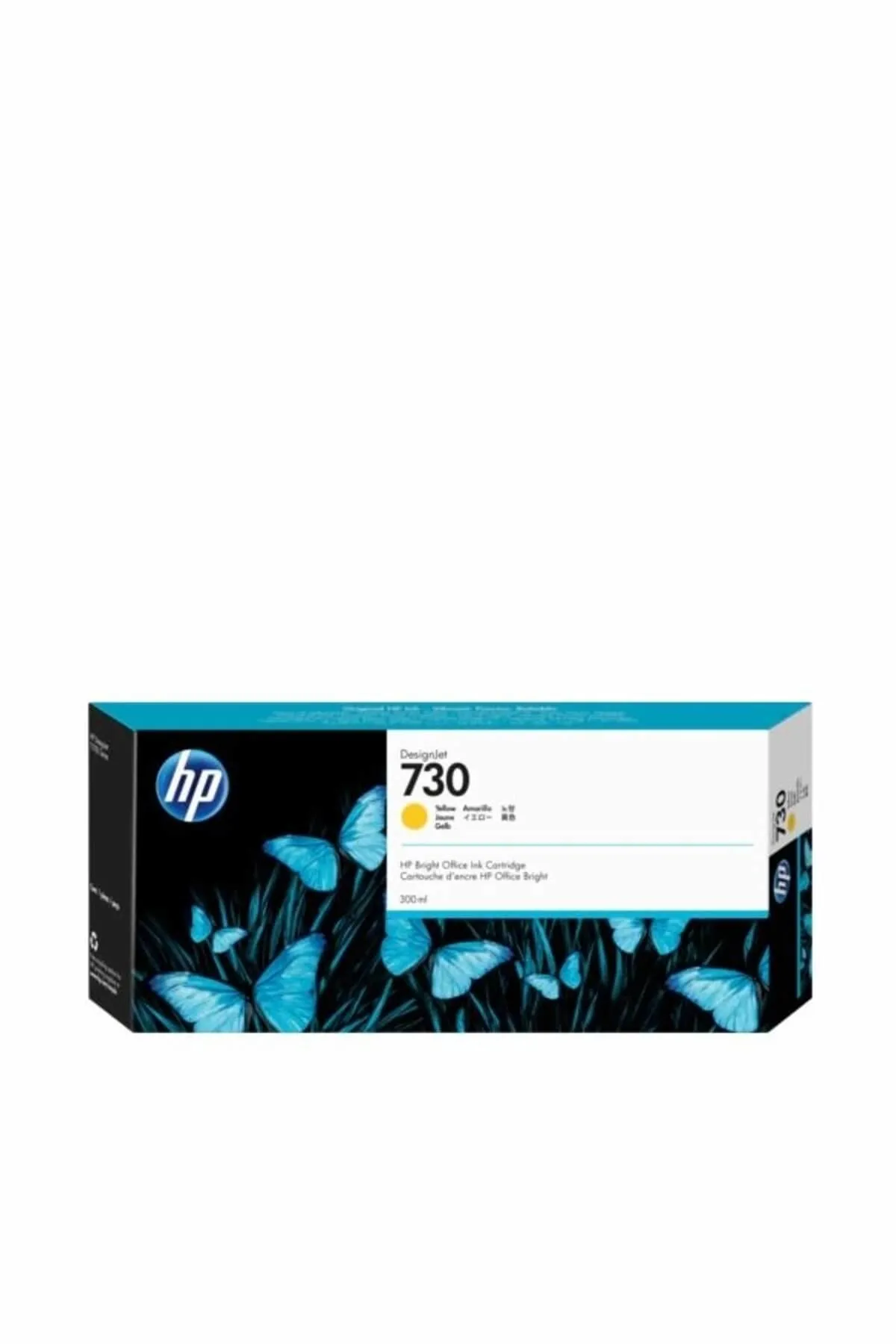 HP 730 Yellow Sarı 300 ml Plotter Kartuşu P2v70a