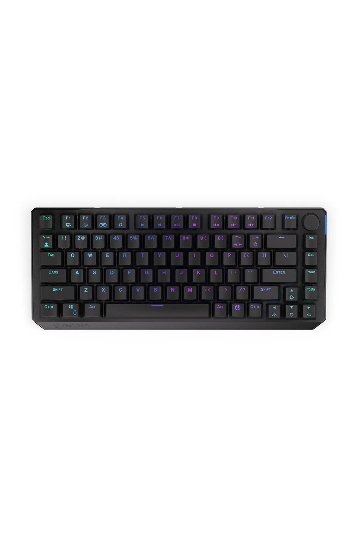 Endorfy 75% Wireless Kailh Red Switch RGB İngilizce Mekanik Siyah Gaming Mini Klavye (EY5A073)