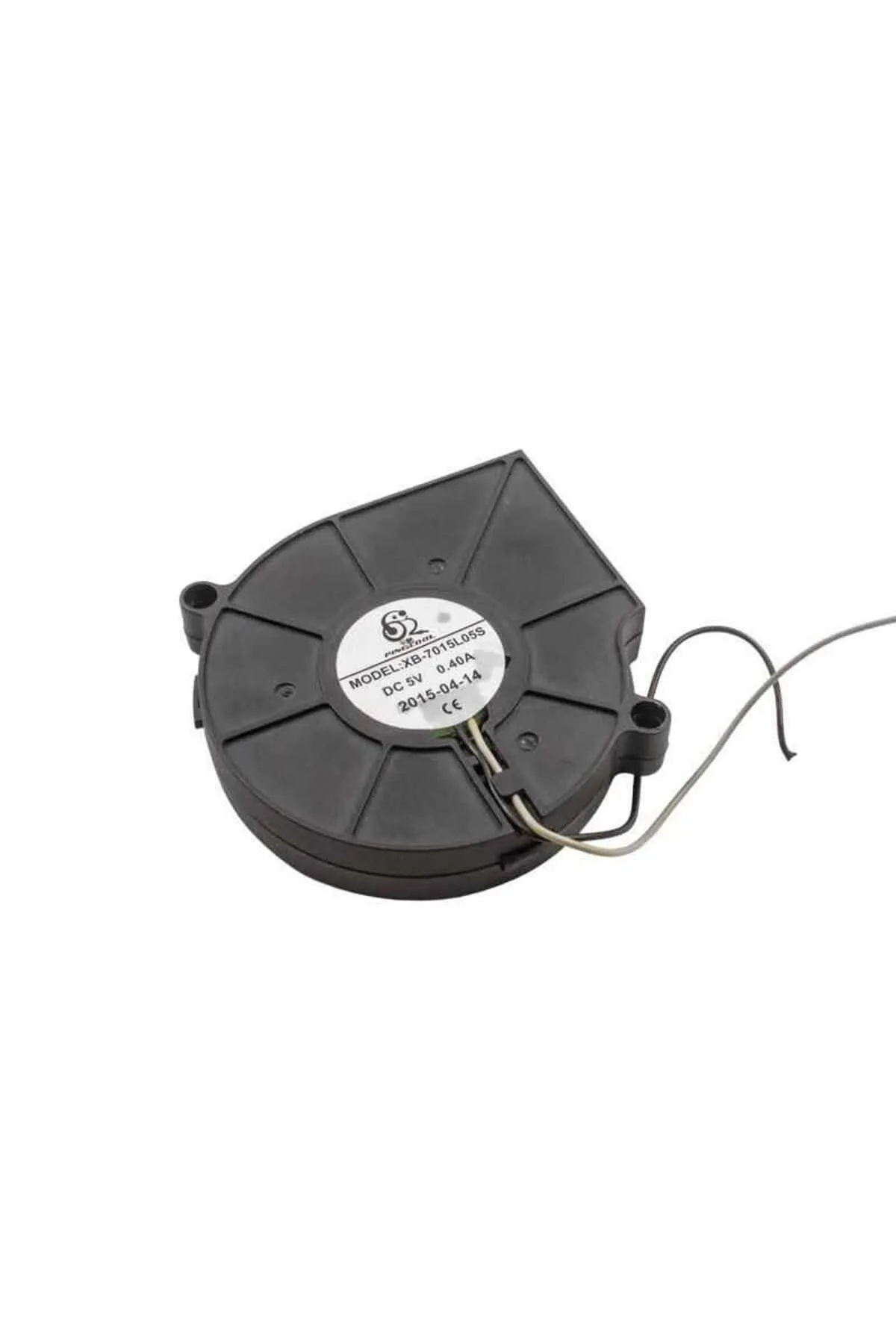 Motorobit 75X75X15mm 5V 0.4A 2P Salyangoz Fan