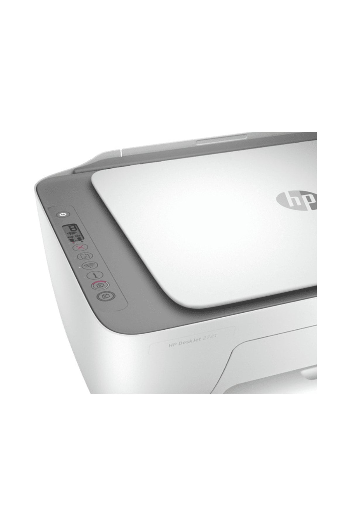 HP 7fr54b 2721 Deskjet All In One Renkli Mürekkep Püskürtmeli Yazıcı Beyaz 8ppm