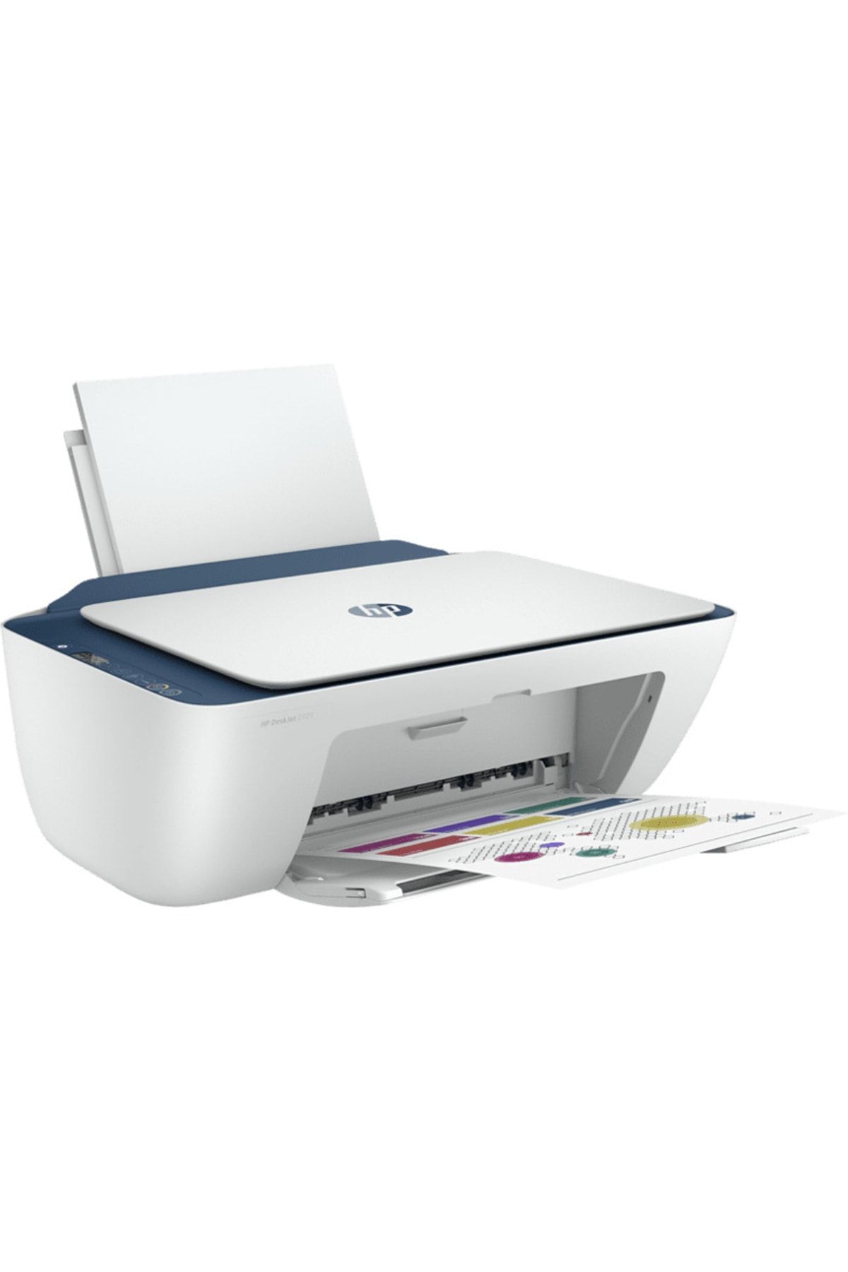 HP 7fr54b 2721 Deskjet All In One Renkli Mürekkep Püskürtmeli Yazıcı Beyaz 8ppm