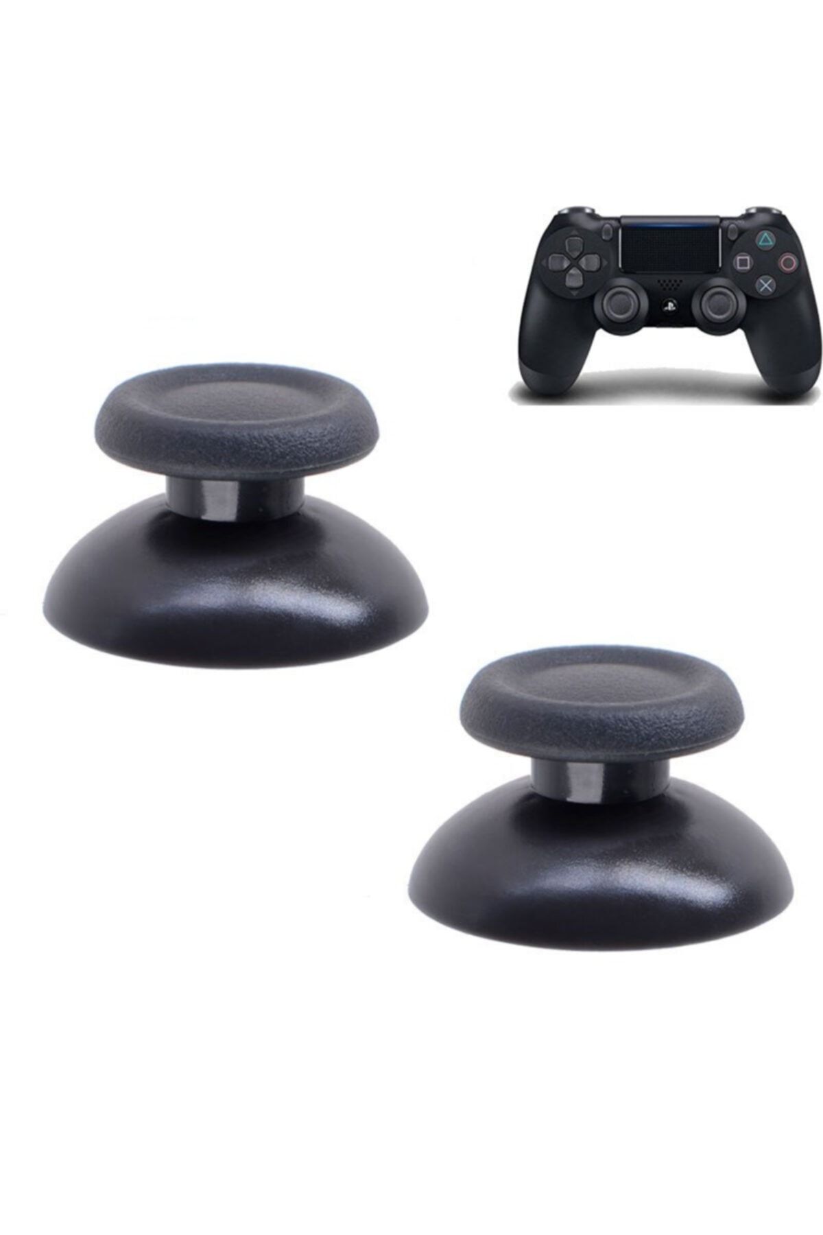 POPKONSOL 8 Adet Ps4 Analog Topuz Orjinal Yedek Parça Ps V1 V2 Tüm Ps4 Kollara Uyumlu Ps4 Analog Thumb Stick