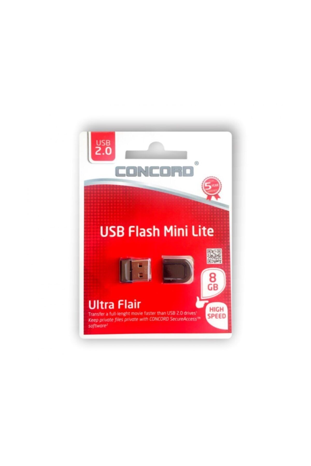 Concord 8 Gb Mini Lite Usb Flash Bellek