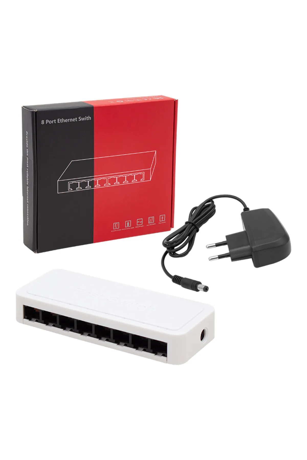 Drop Deposu 8 PORT 10/100 MBPS SWITCH (4172)