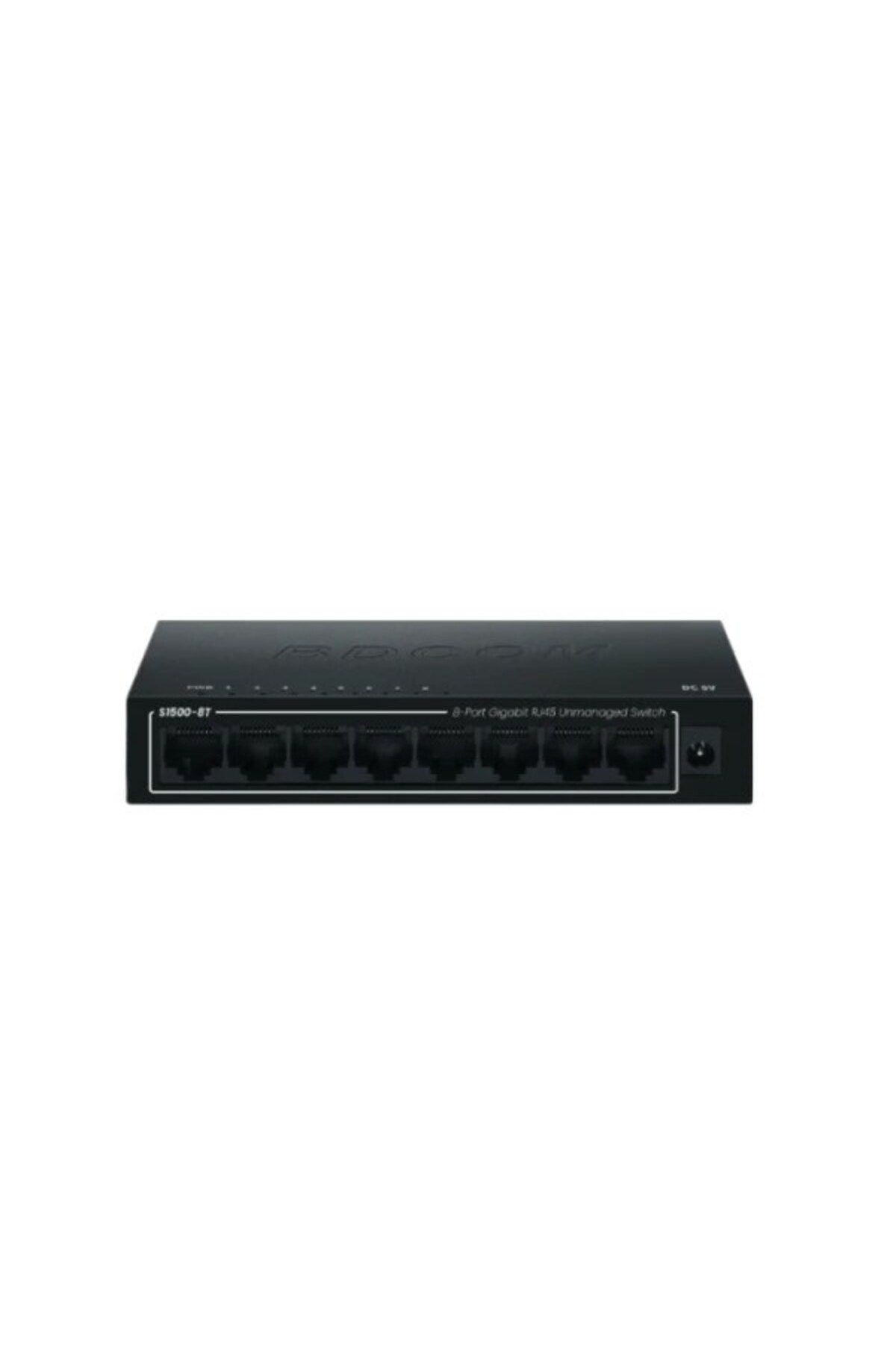 BDCOM 8 Port Gigabit RJ45  Ethernet Switch S1500-8T