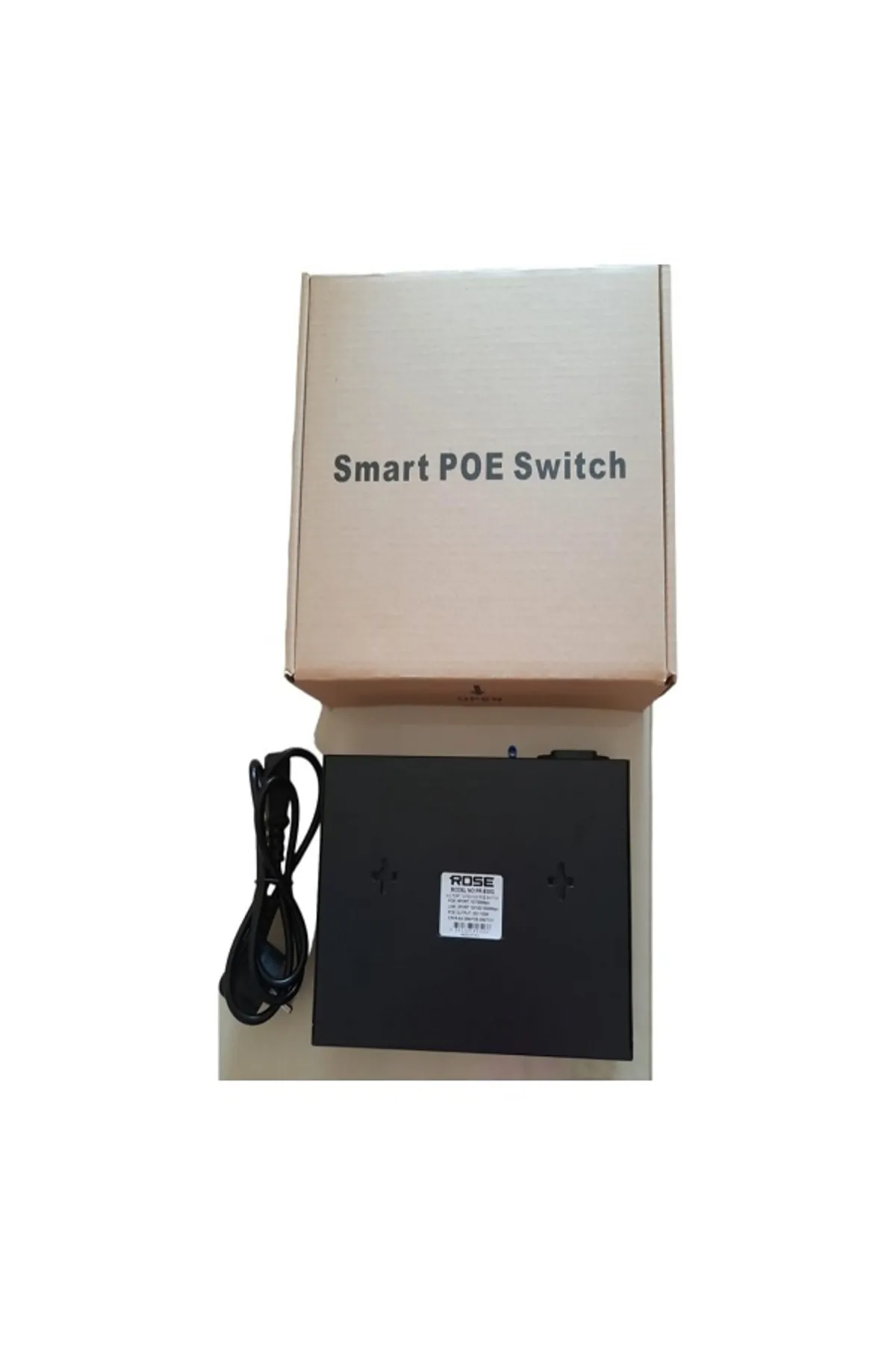 Rose 8+2 Port Poe Network Ip Kamera Için 8 Port Swich