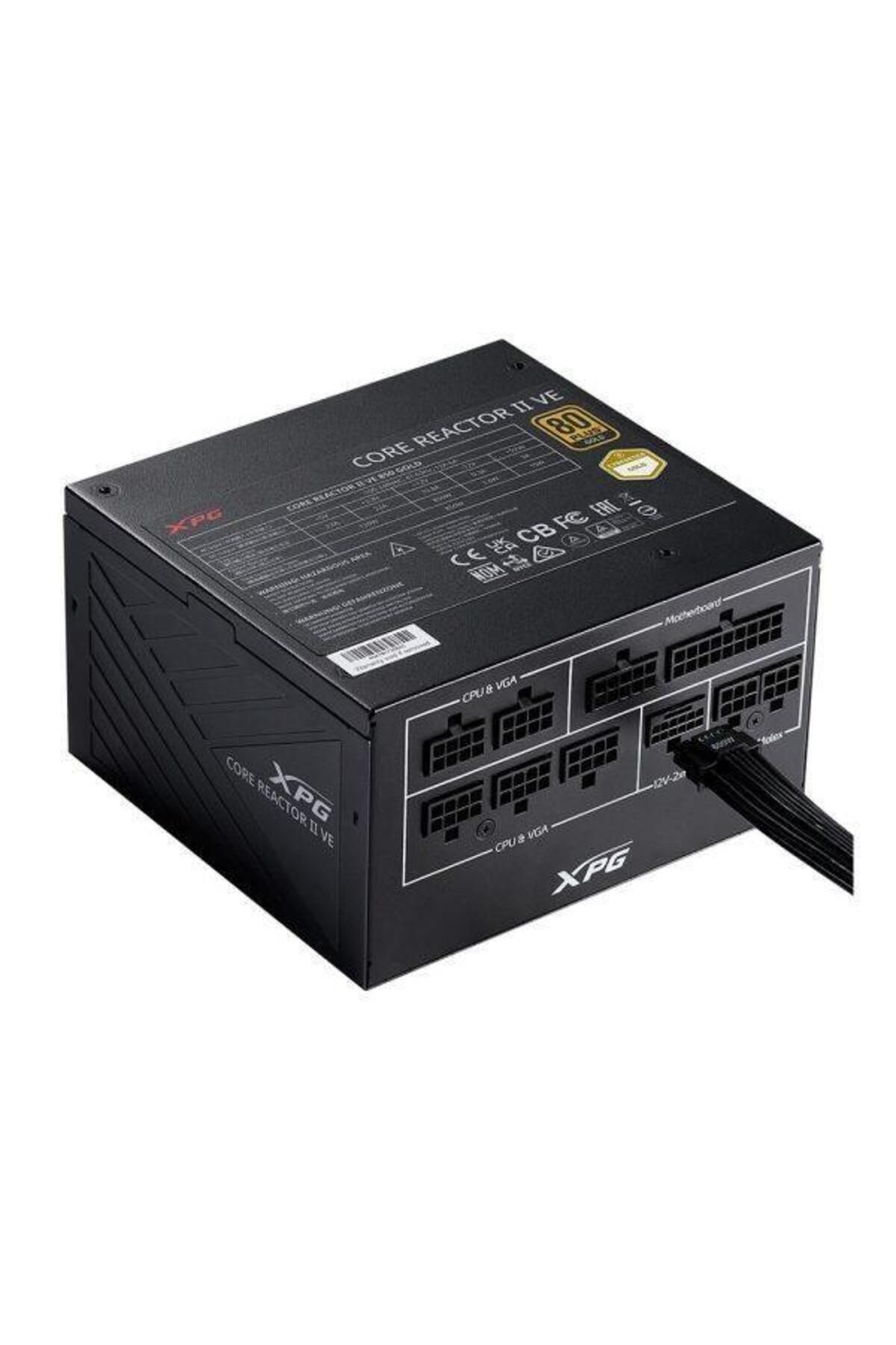 XPG 850w 80 Gold Core Reactor Iı Ve Corereactorııve850g-bkceu Pcıe 5.0 Tam Modüler Power Supply