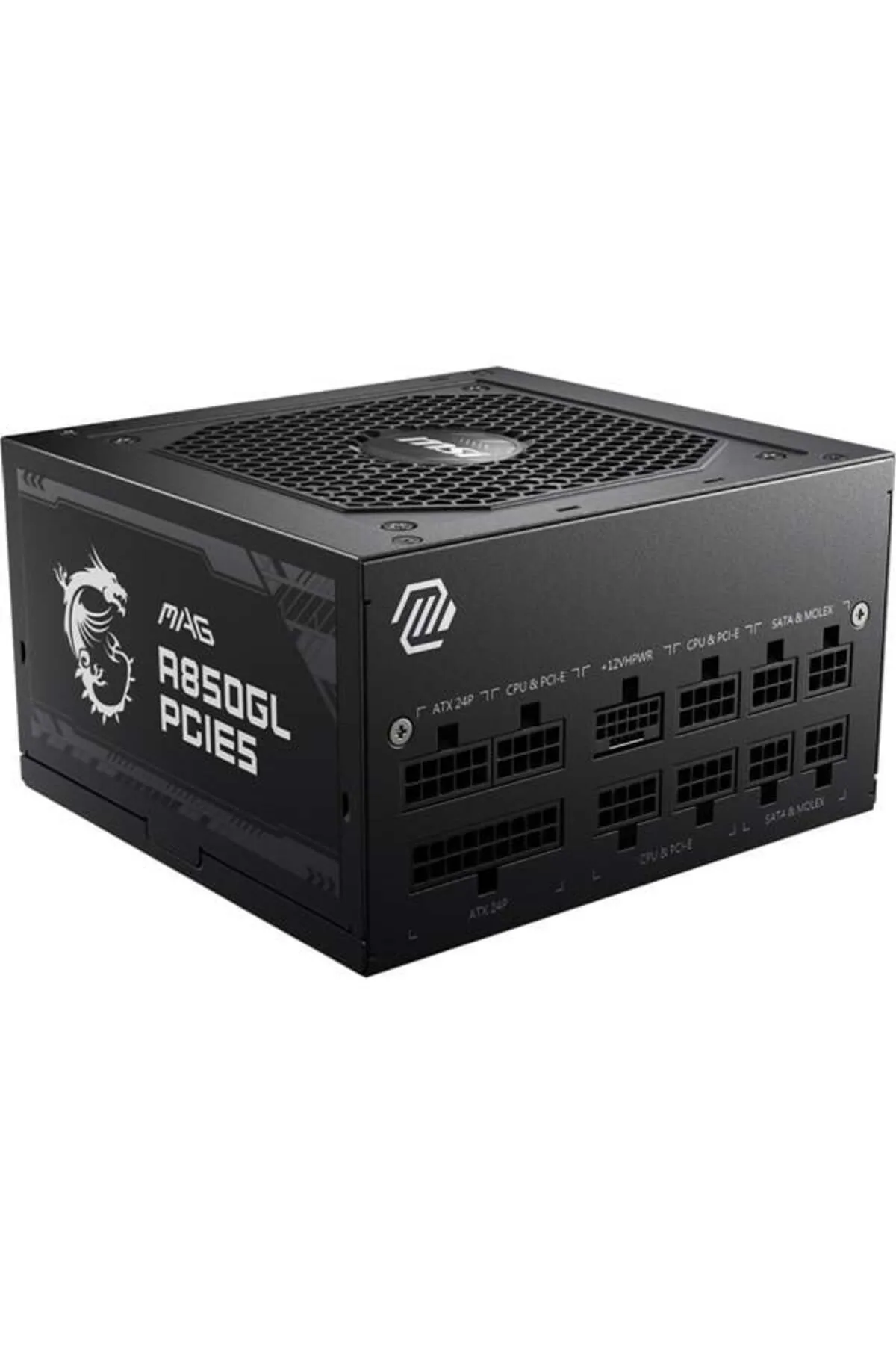 MSI 850w 80 Gold Mag A850gl Pcıe 5.0 Tam Modüler Power Supply