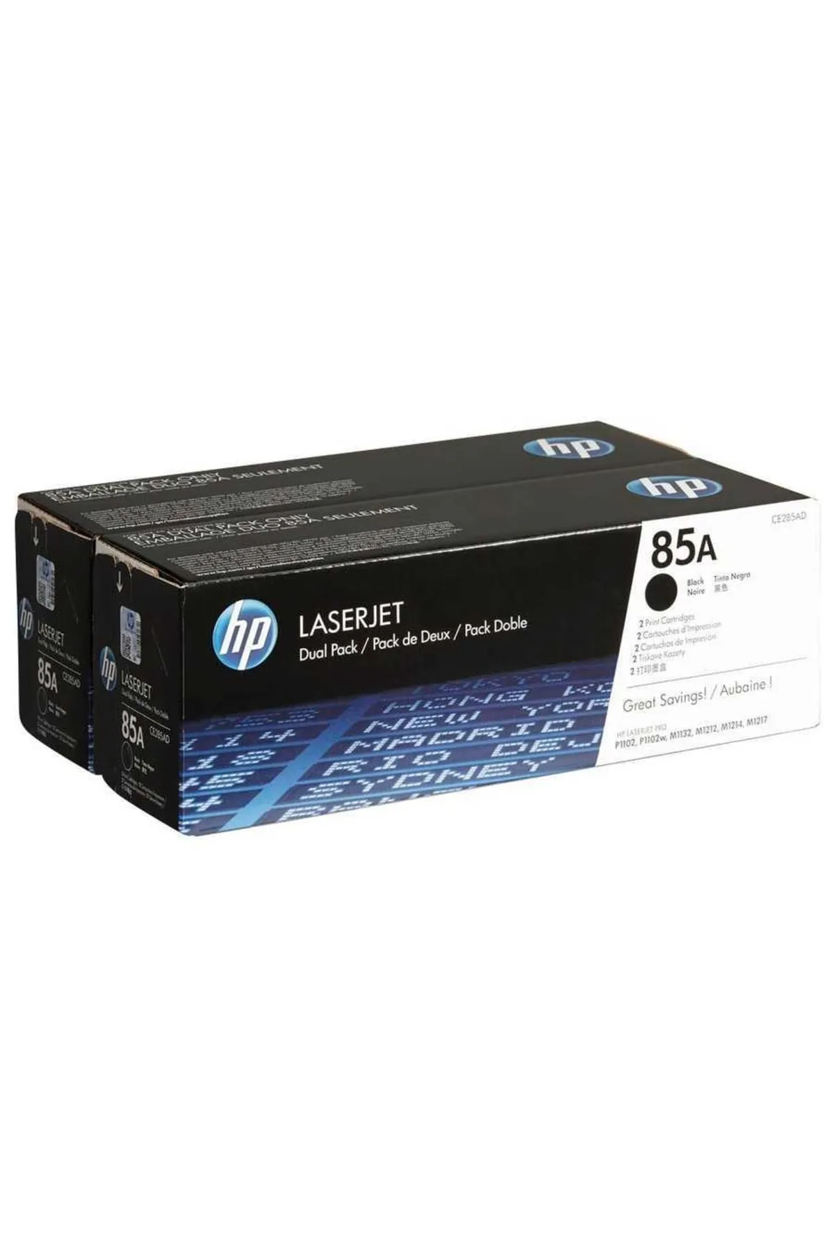 HP (85ad) Ce285ad Orjinal Toner Ikili Paket M1212nf