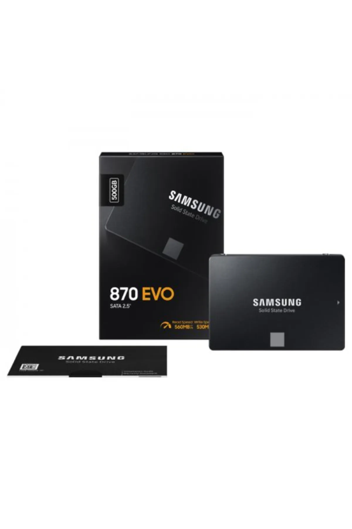 Samsung 870 Evo 2.5 SATA III 500GB SATA 560/530 SSD MZ-77E500BW