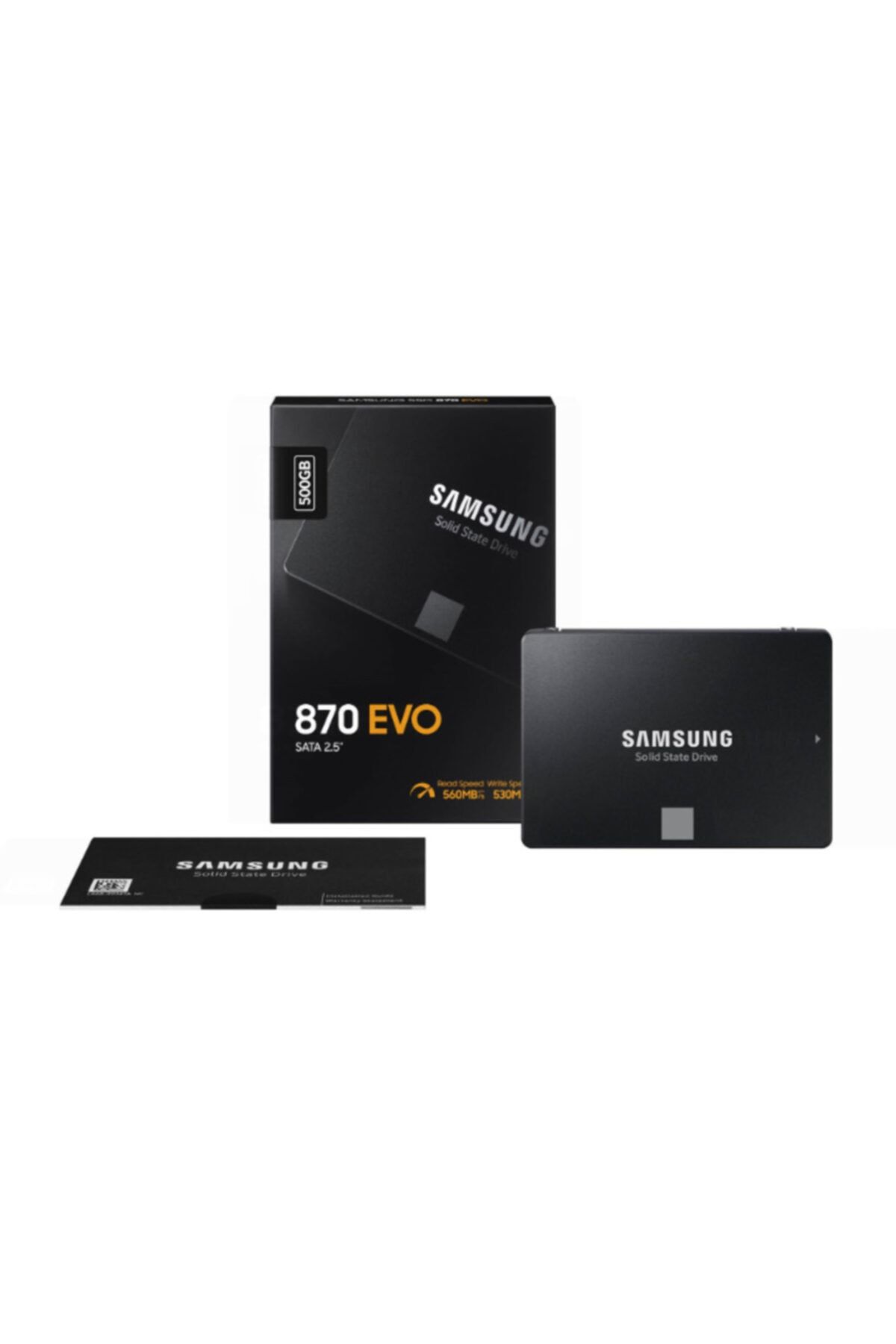 Samsung 870 Evo 500gb Ssd Disk Mz-77e500bw