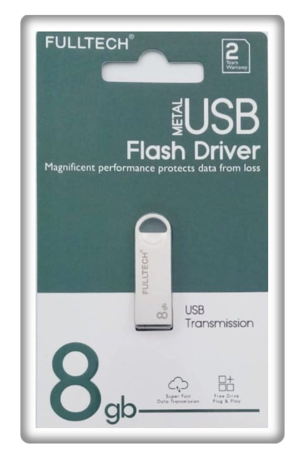 Fulltech 8gb Metal Usb Flash Bellek