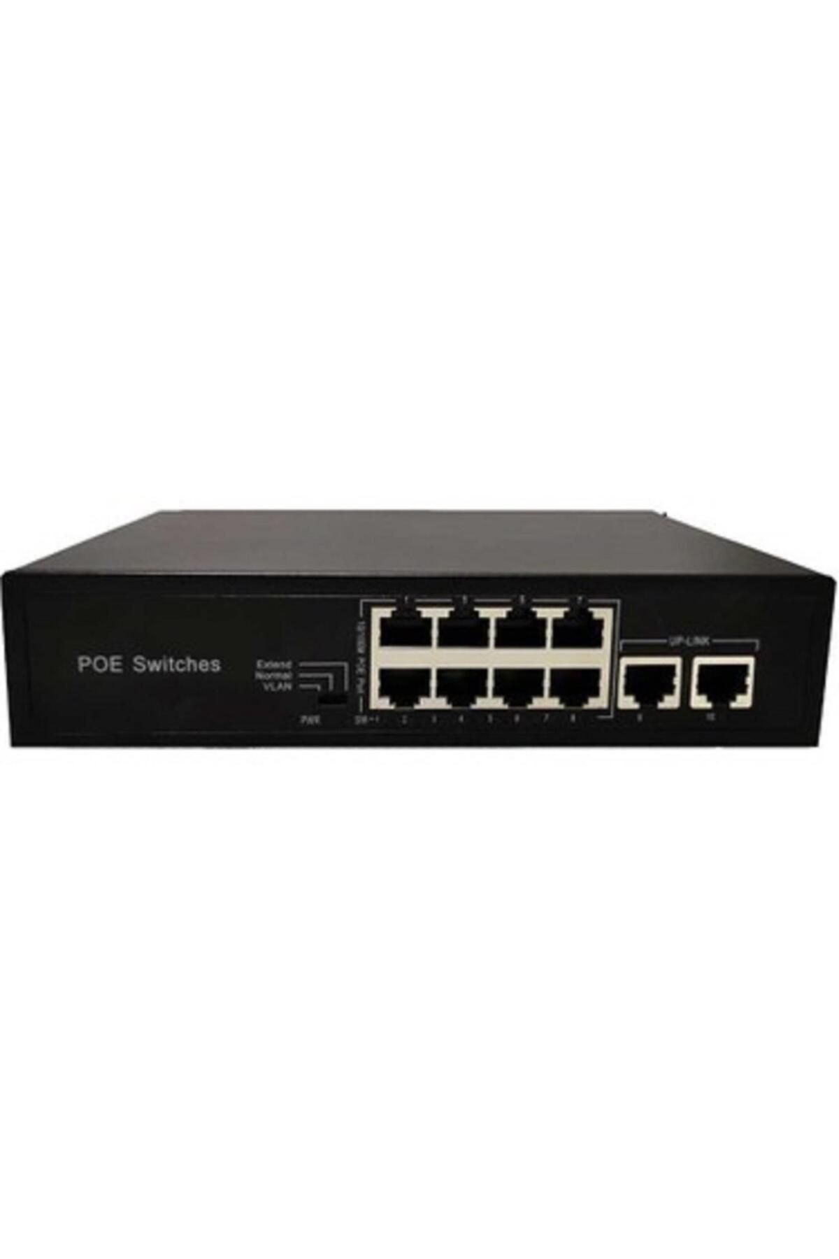 ODS 8port 96w Full Poe 08-r-8p2u 10/100 2x-uplınk Yönetilemez Switch