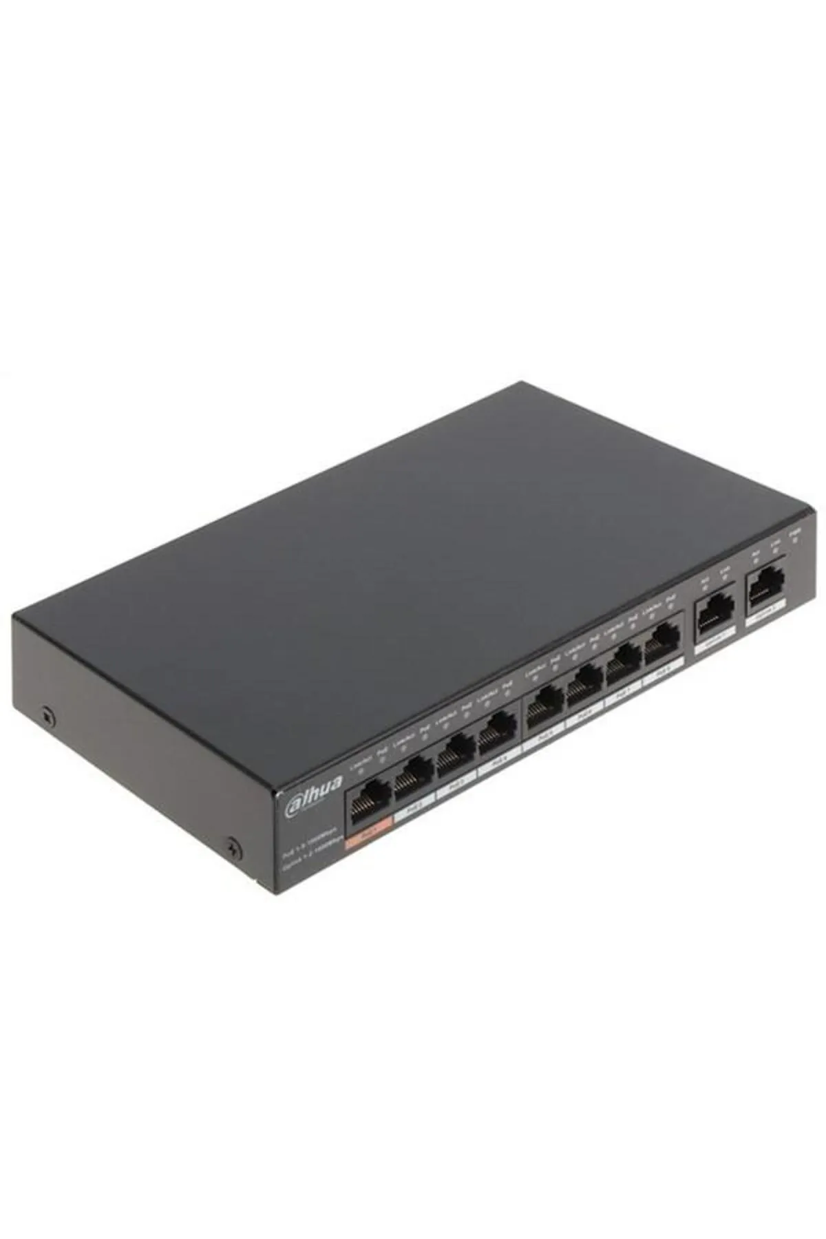 Dahua 8port Pfs3010-8gt-96 Gigabit 2-uplink 90w Full Poe Yönetilemez Switch