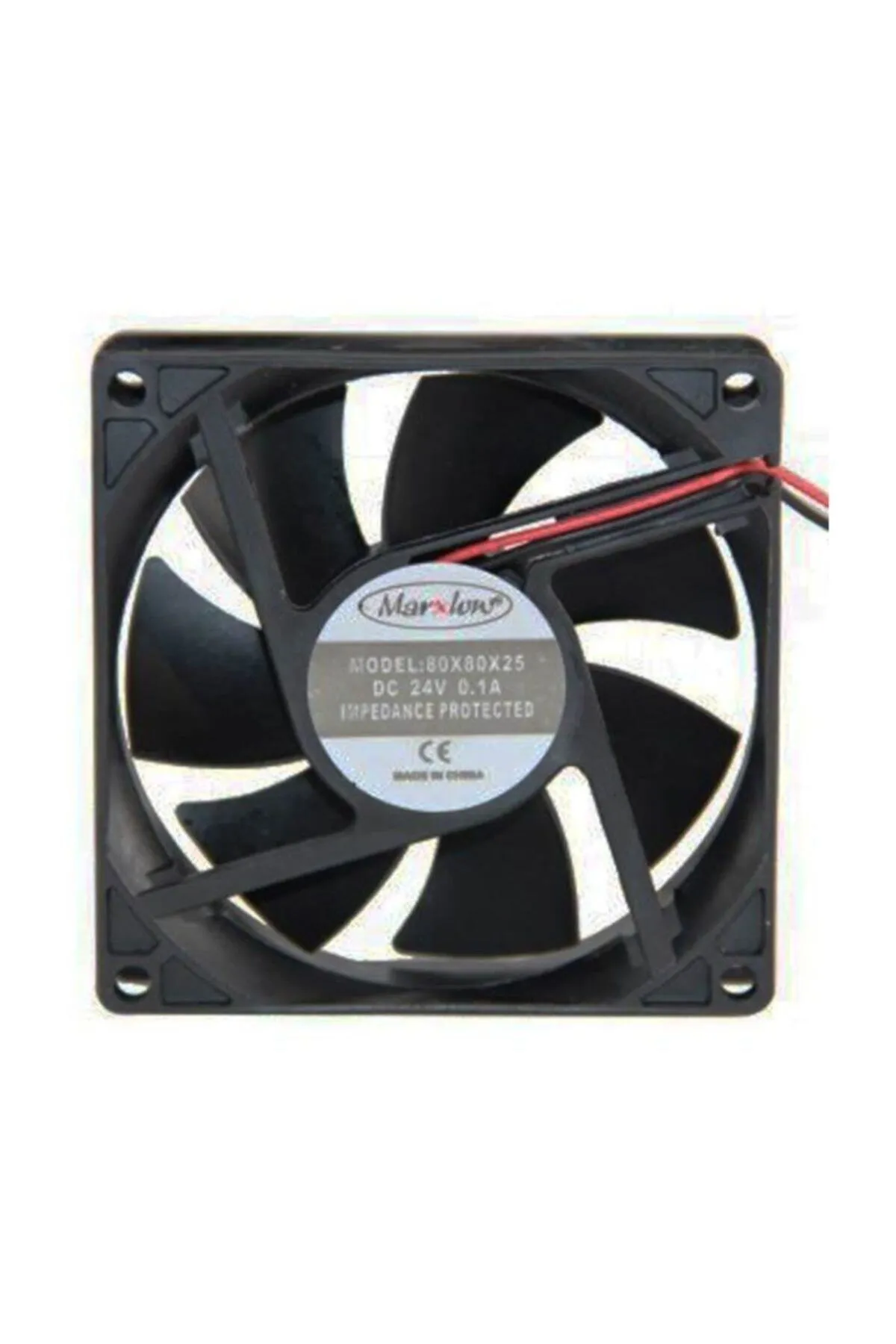 Powermaster 8x8 Cm 80*80*25mm 24 Volt Fan