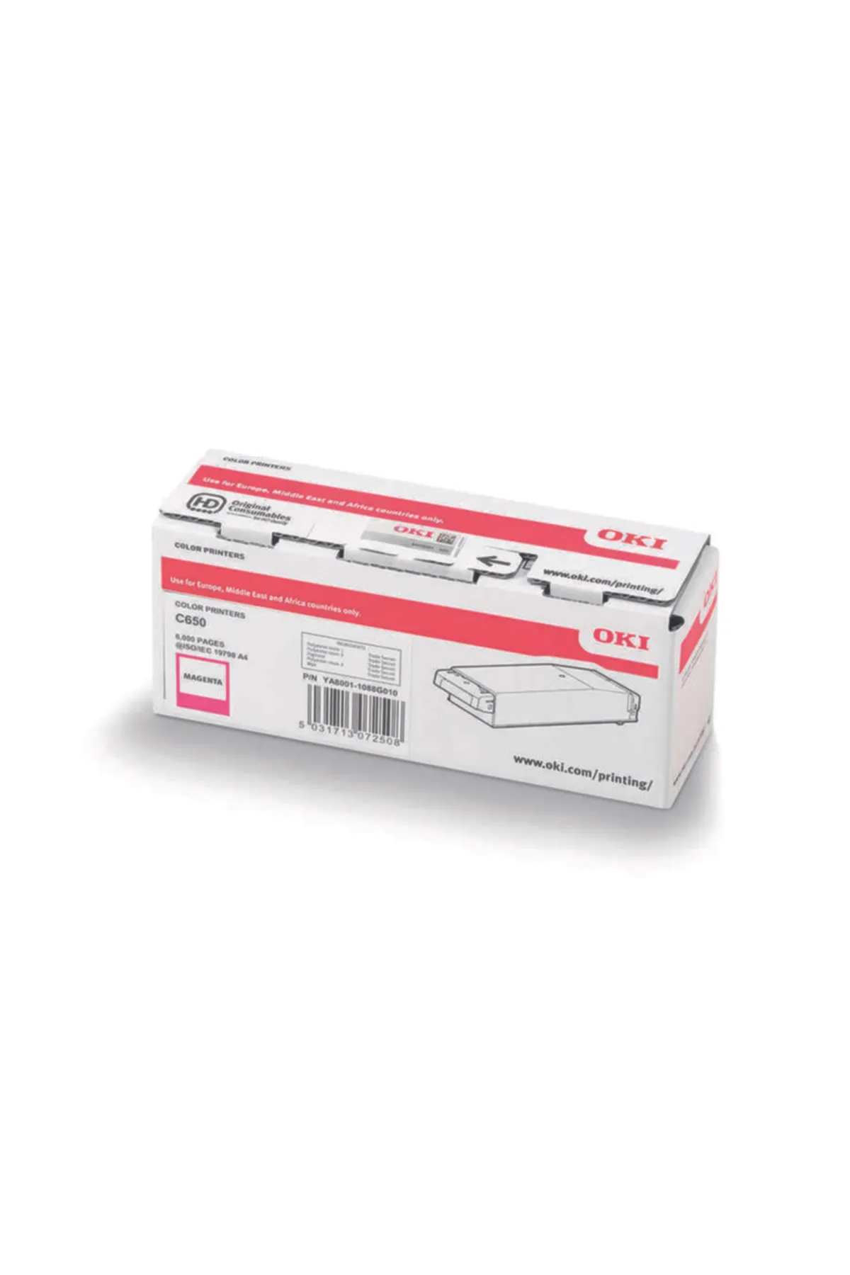 OKI 9006128 Orjinal Kırmızı Toner C650