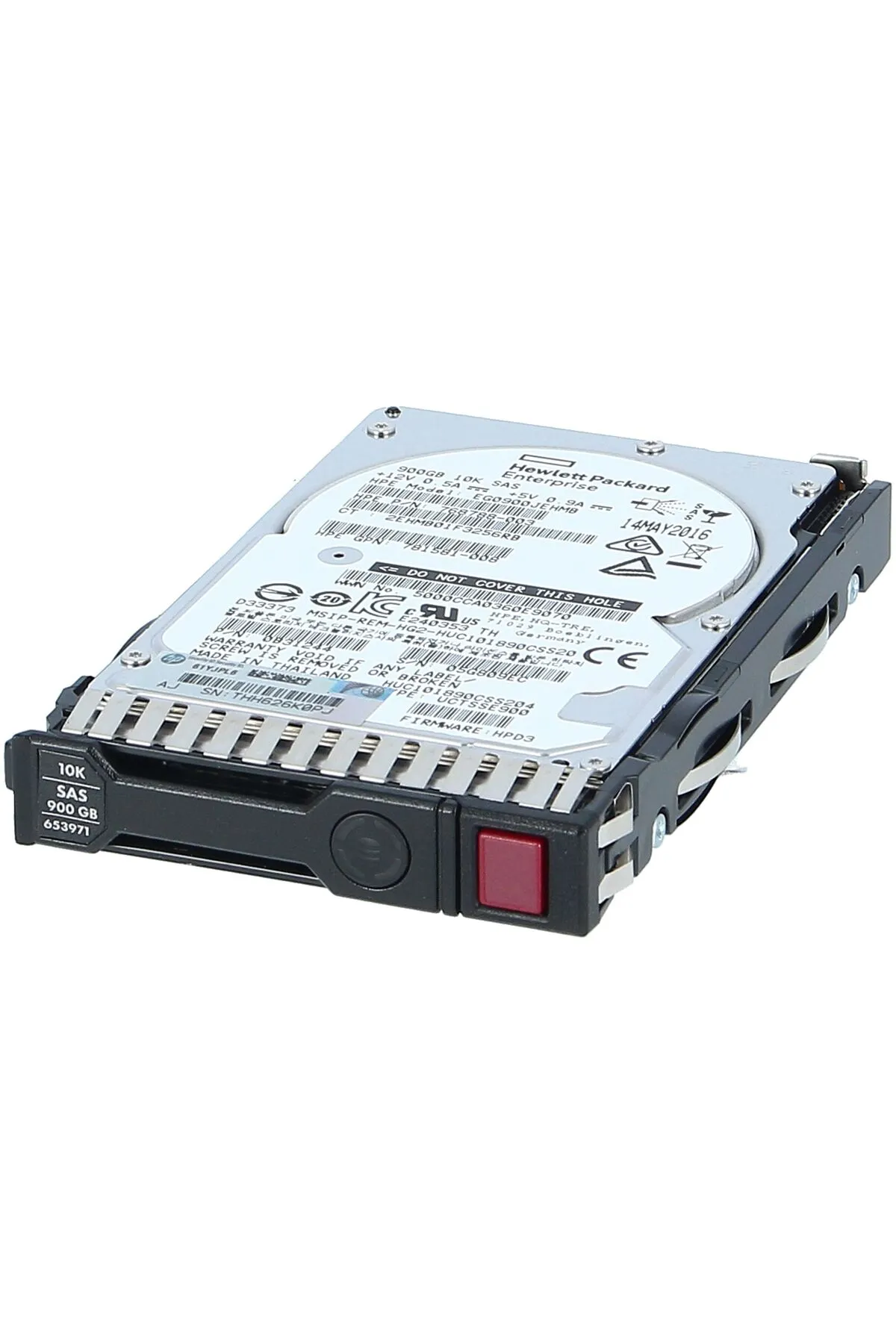 HPE 900GB 6G SAS 10K RPM SFF (2.5") SC Hard Drive