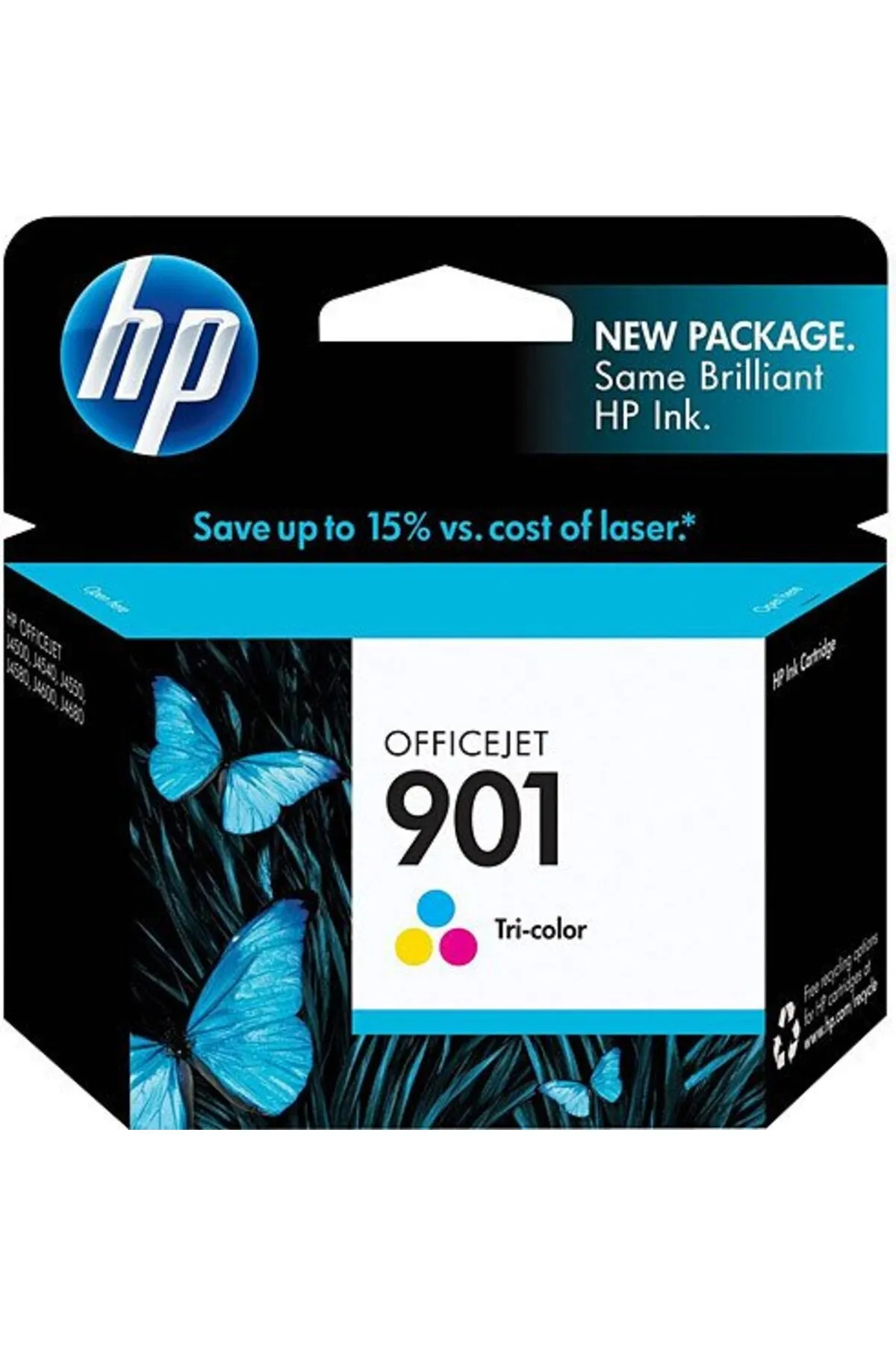 HP 901 Üç Renkli Kartuş Cc656ae