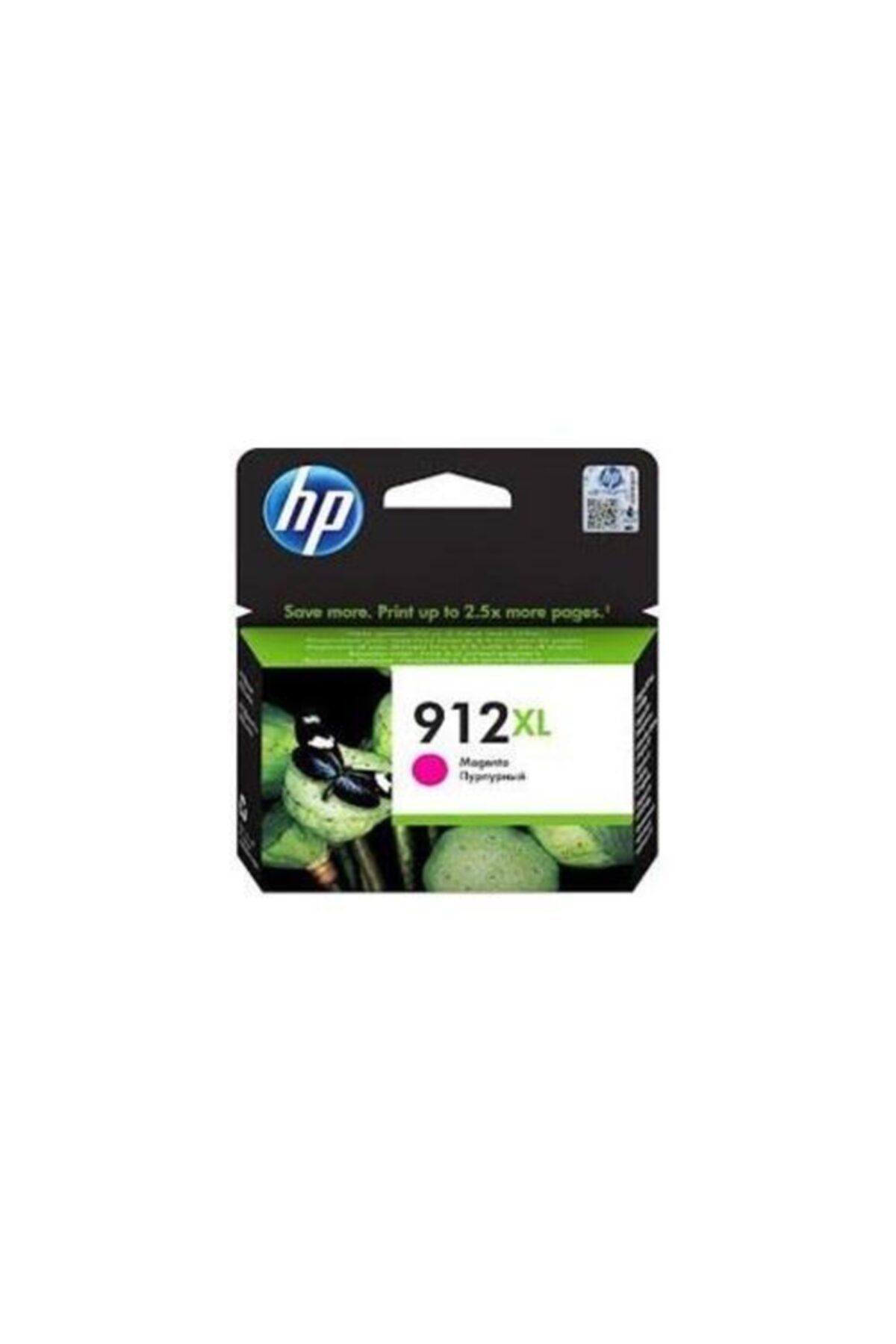 HP 912Xl Yüksek Kapasite Magenta Kırmızı Kartuş 3Yl82A / Hp