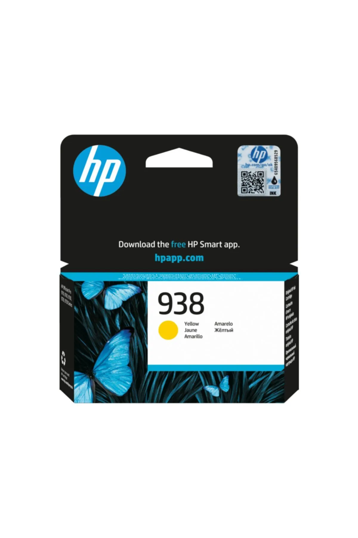 HP 938 Uyumlu Yellow Original Ink Cartridge 4s6x7pe