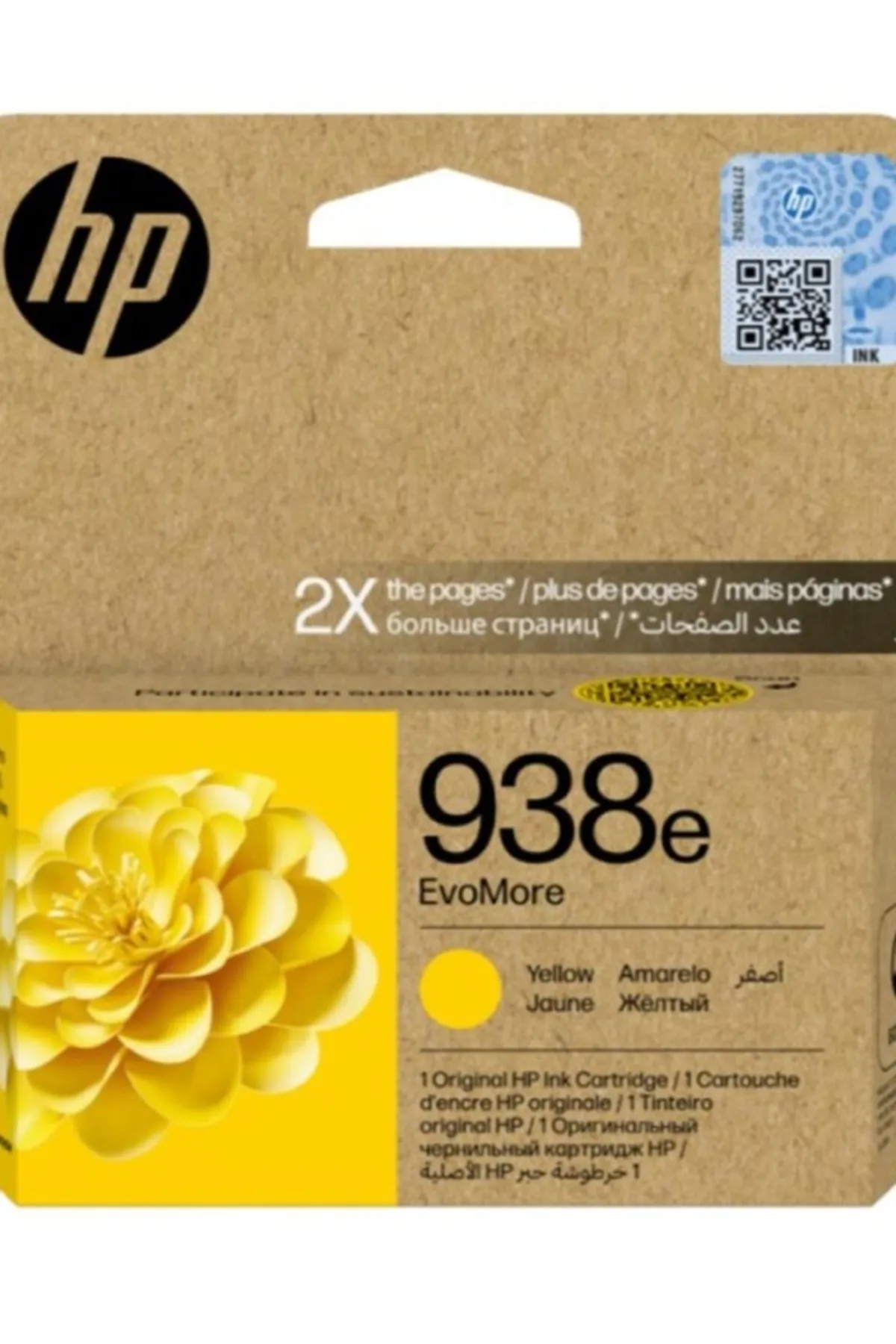 HP 938e Yellow Sarı Yüksek Kapasite Kartuş 4s6y1pe