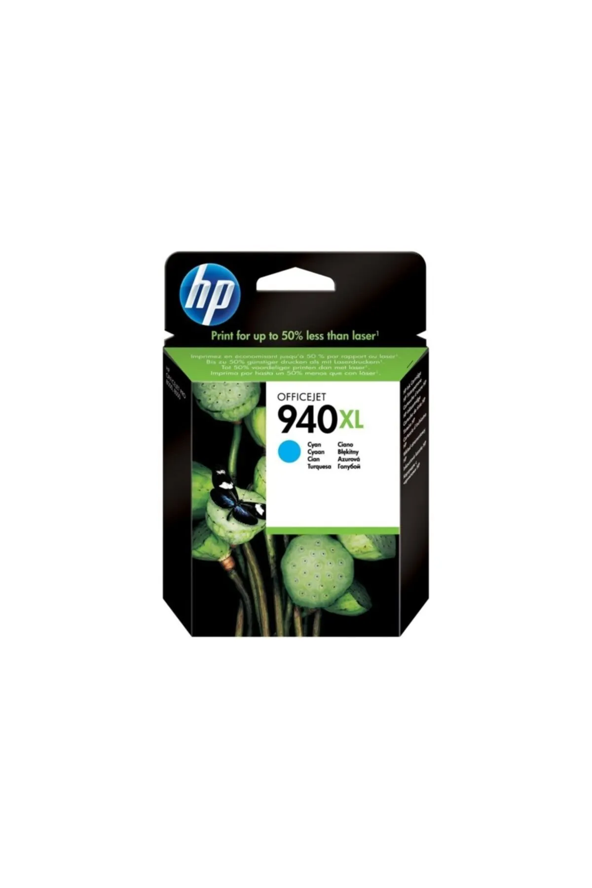 HP 940XL C4907A Mavi Orjinal Kartuş , HP Officejet Pro 8000 / 8500 Yüksek Kapasite Mavi Kartuş