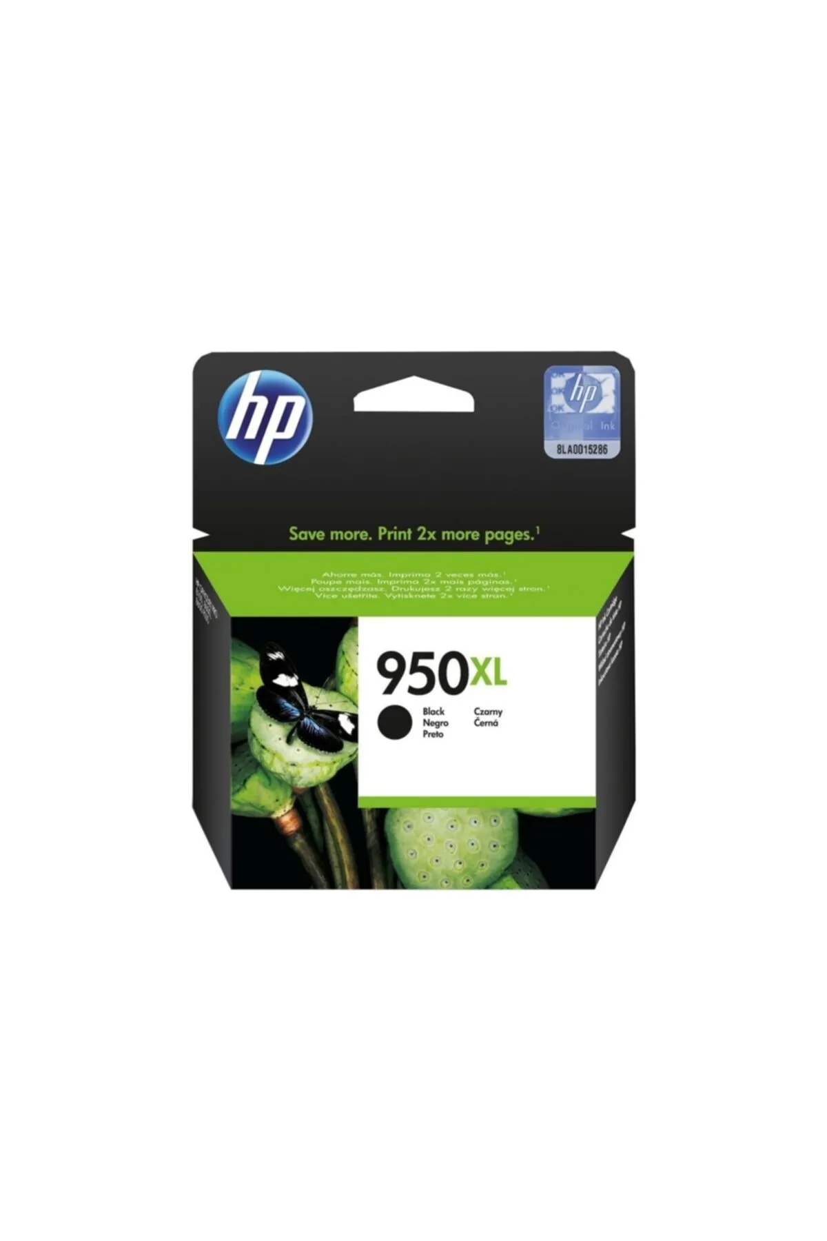 HP 950xl Cn045a Orjinal Siyah Kartuş / Officejet Pro 251 / 276 / 8100 / 8600 / 8610 / 8620 Orjina