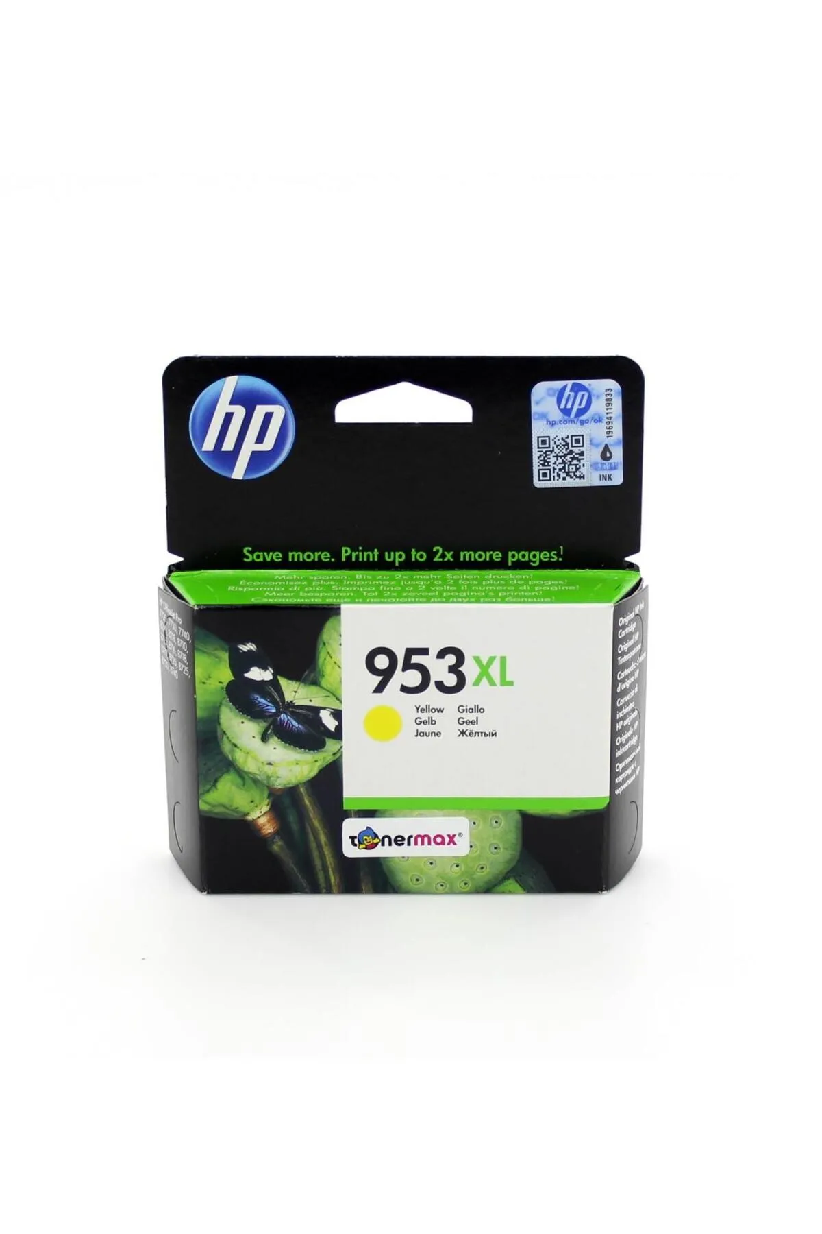 HP 953xl F6u18ae Sarı Kartuş/ Officejet Pro 8210 / 8218 / 8710 / 8715 / 8720 / 8725