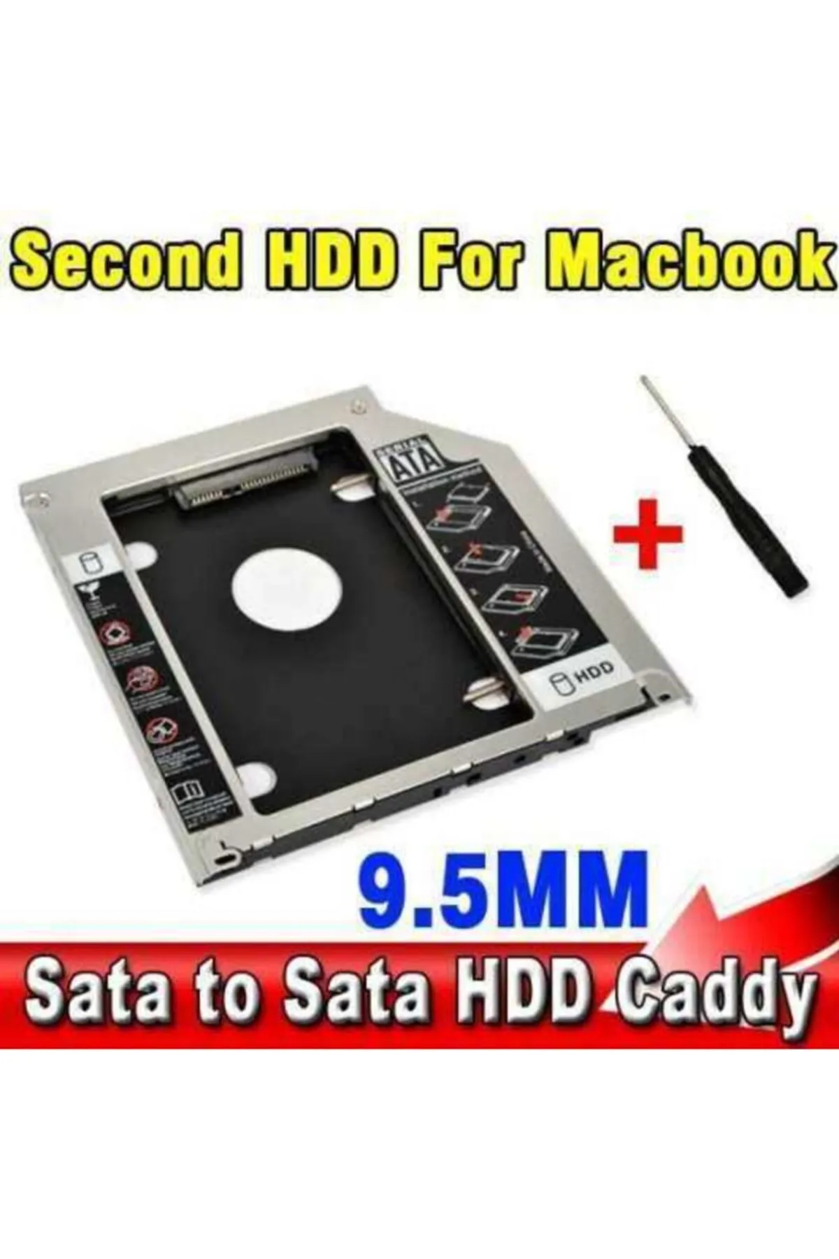 OEM 9.5mm Notebook Sdd Kızak Caddy 8889