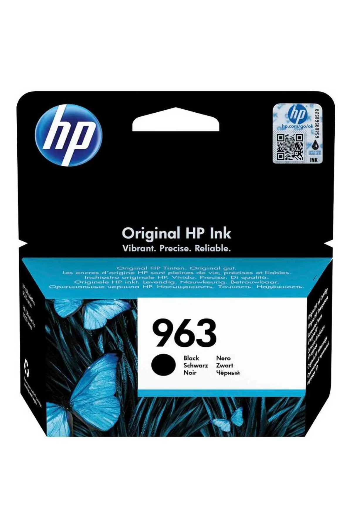 HP 963-3ja26ae Siyah Kartuş