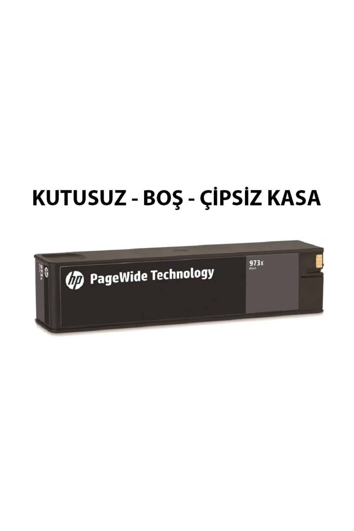 HP 973x Black (siyah) Boş Orijinal Kartuş Kasası Çipsiz