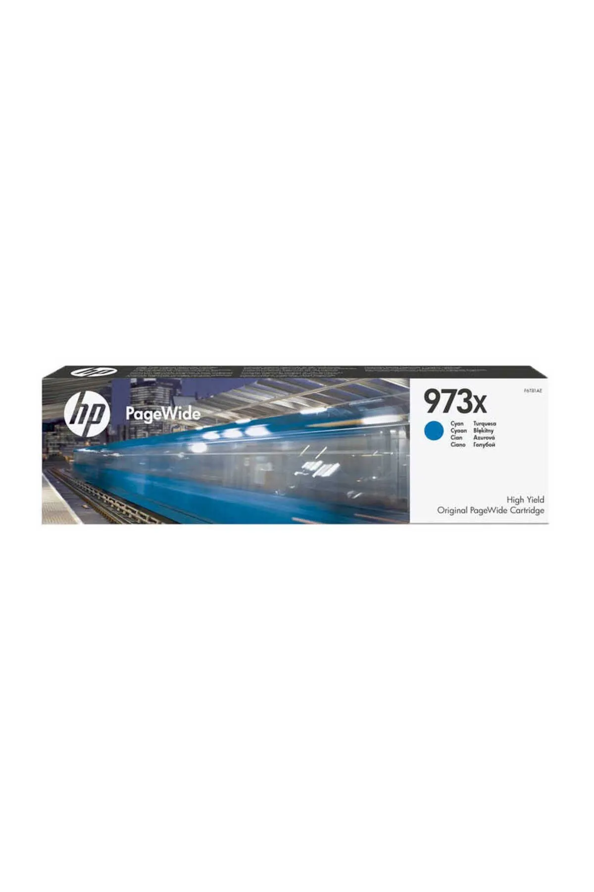 HP 973X-F6T81AE Mavi Orijinal Kartuş Yüksek Kapasiteli