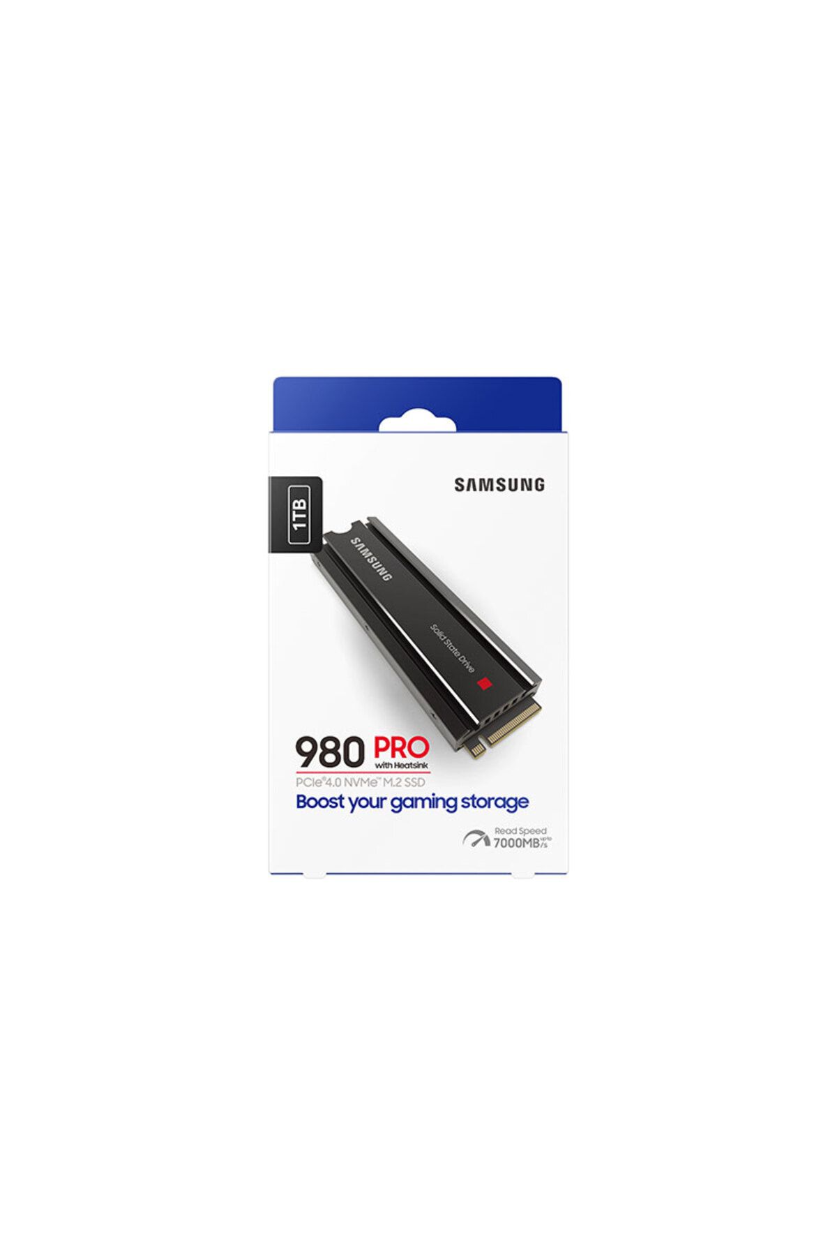 Samsung 980 PRO 1TB 22x80mm PCIe Gen 4.0 x4 NVMe M.2 Soğutuculu SSD