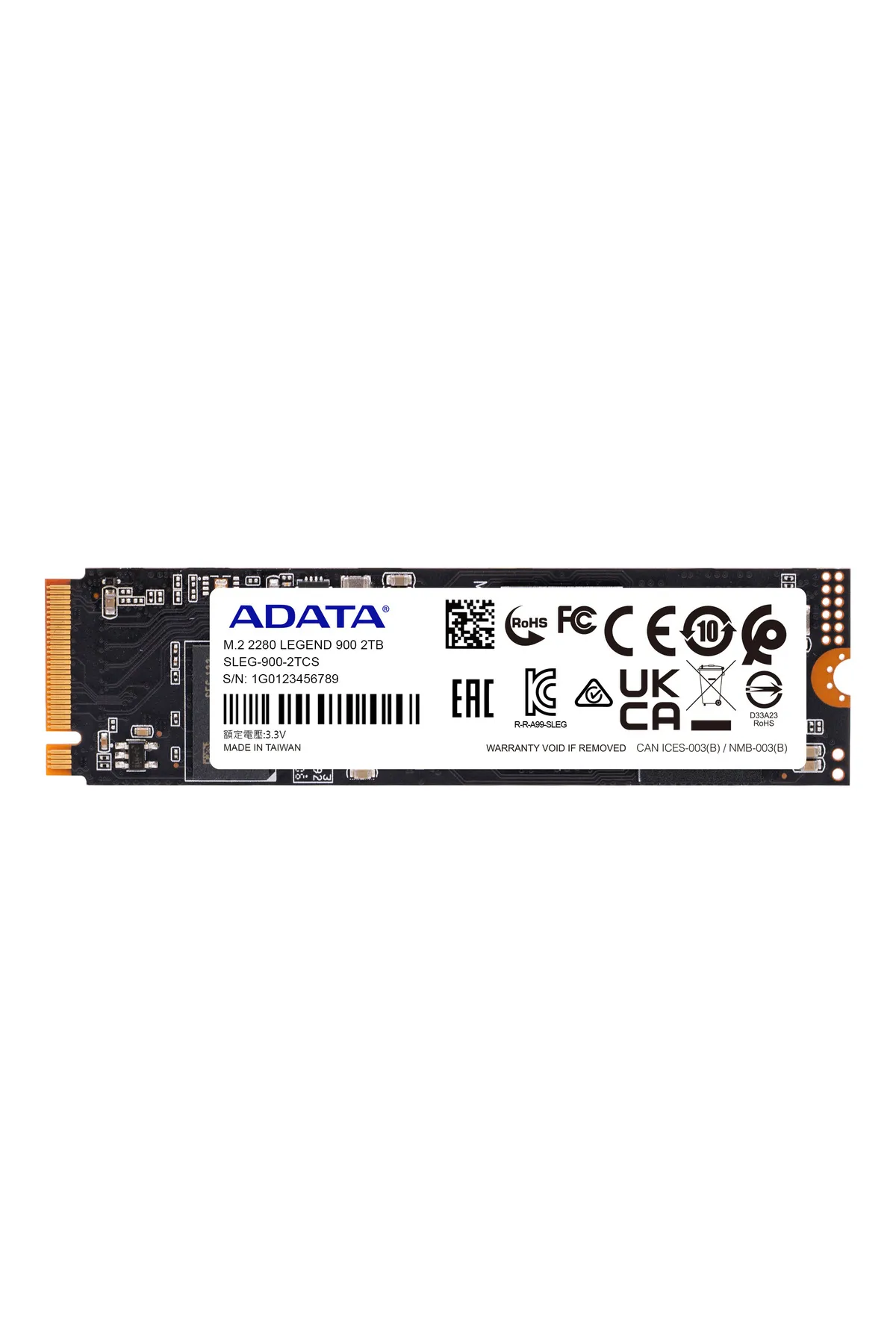 Adata A-Data LEGEND 900 2TB NVMe PCIe Gen4x4 5400MB\s 7000MB\s SLEG-900-2TCS  M.2 2280 SSD Disk