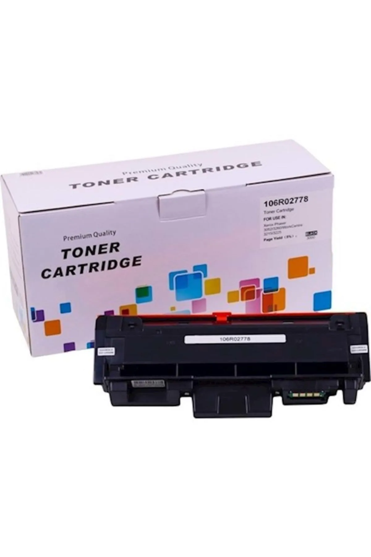 Xerox A-kalite Muadil Toner 3215/3225/3260/3052/106r02778 Chıpli