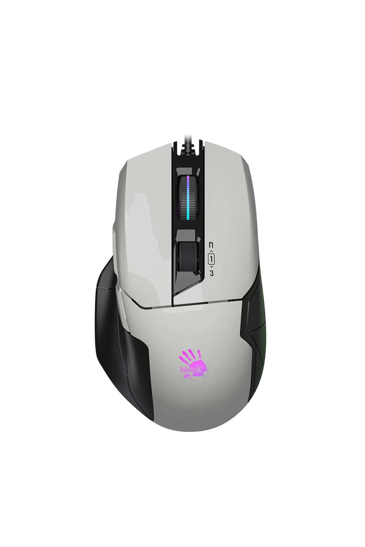 A4 Tech A4TECH BLOODY W70 MAX PANDA WHITE OPTİK RGB GAMING MOUSE-UC384 AKTIF