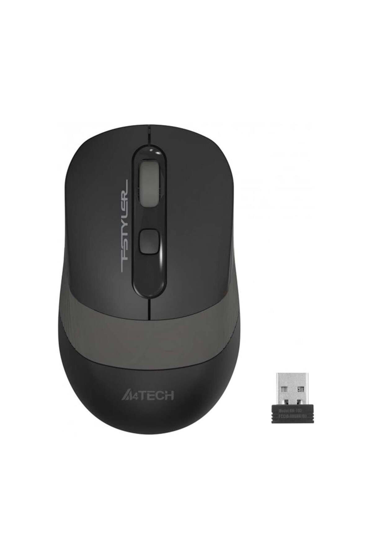 A4 Tech A4TECH FG10S SILENT OPTİK KABLOSUZ MOUSE-GRİ